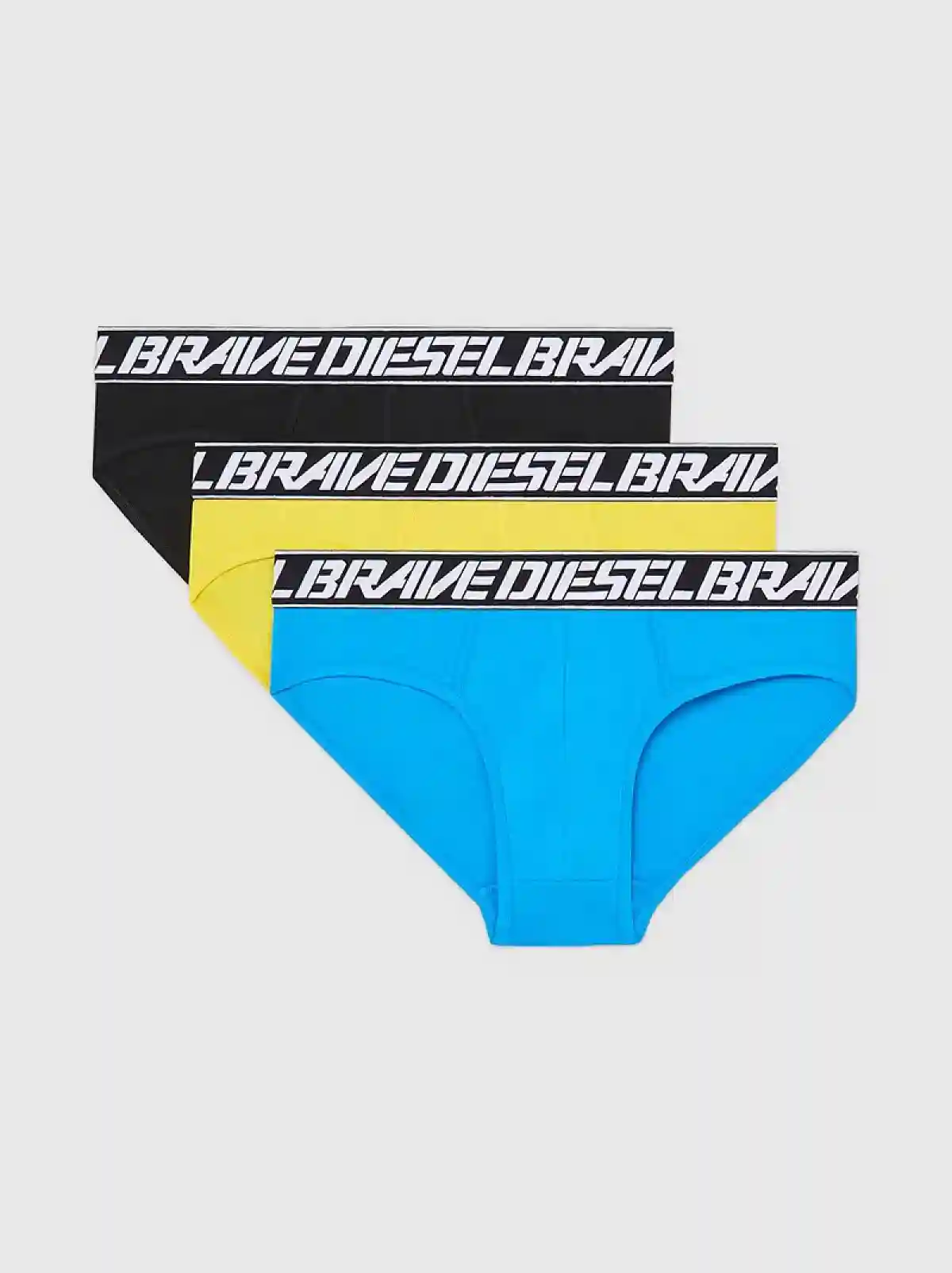 Multicolor Three-pack of Diesel Brave briefs