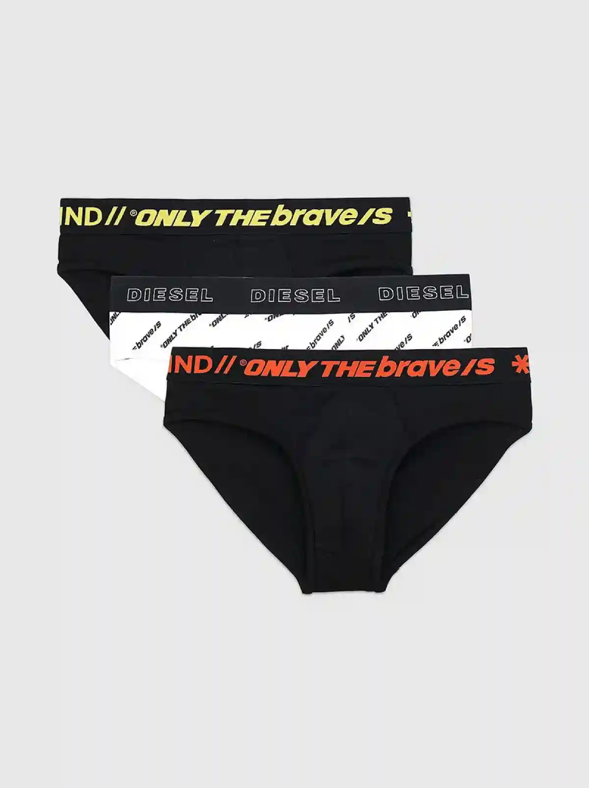 Multicolor Three-pack of Only the Brave briefs