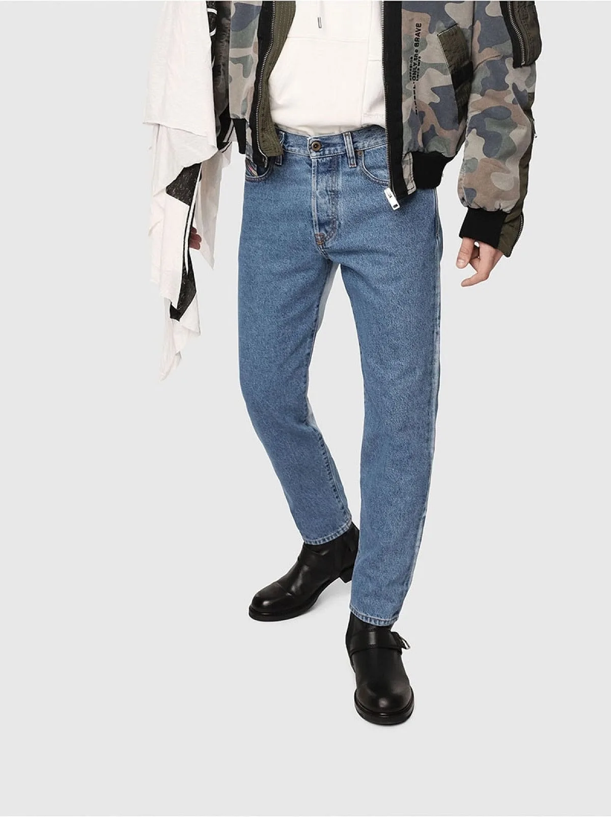 Blue Slim fit Jeans- Mharky