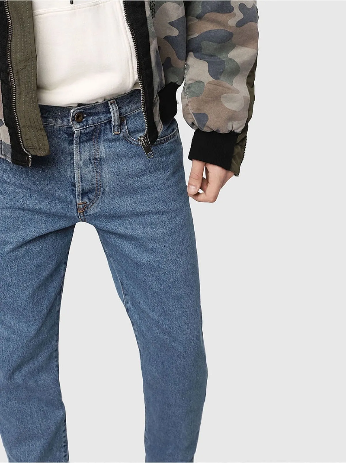 Blue Slim fit Jeans- Mharky
