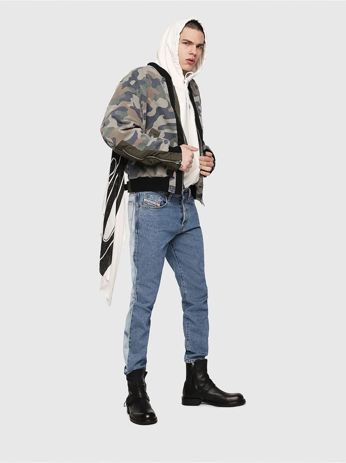 Blue Slim fit Jeans- Mharky