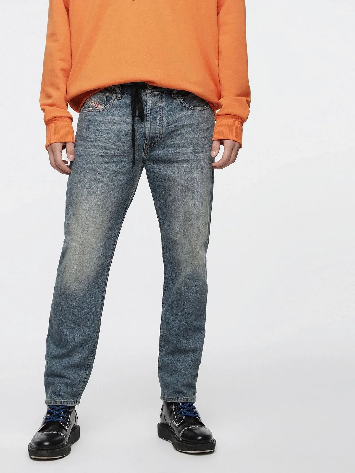Blue Slim fit Jeans- Mharky