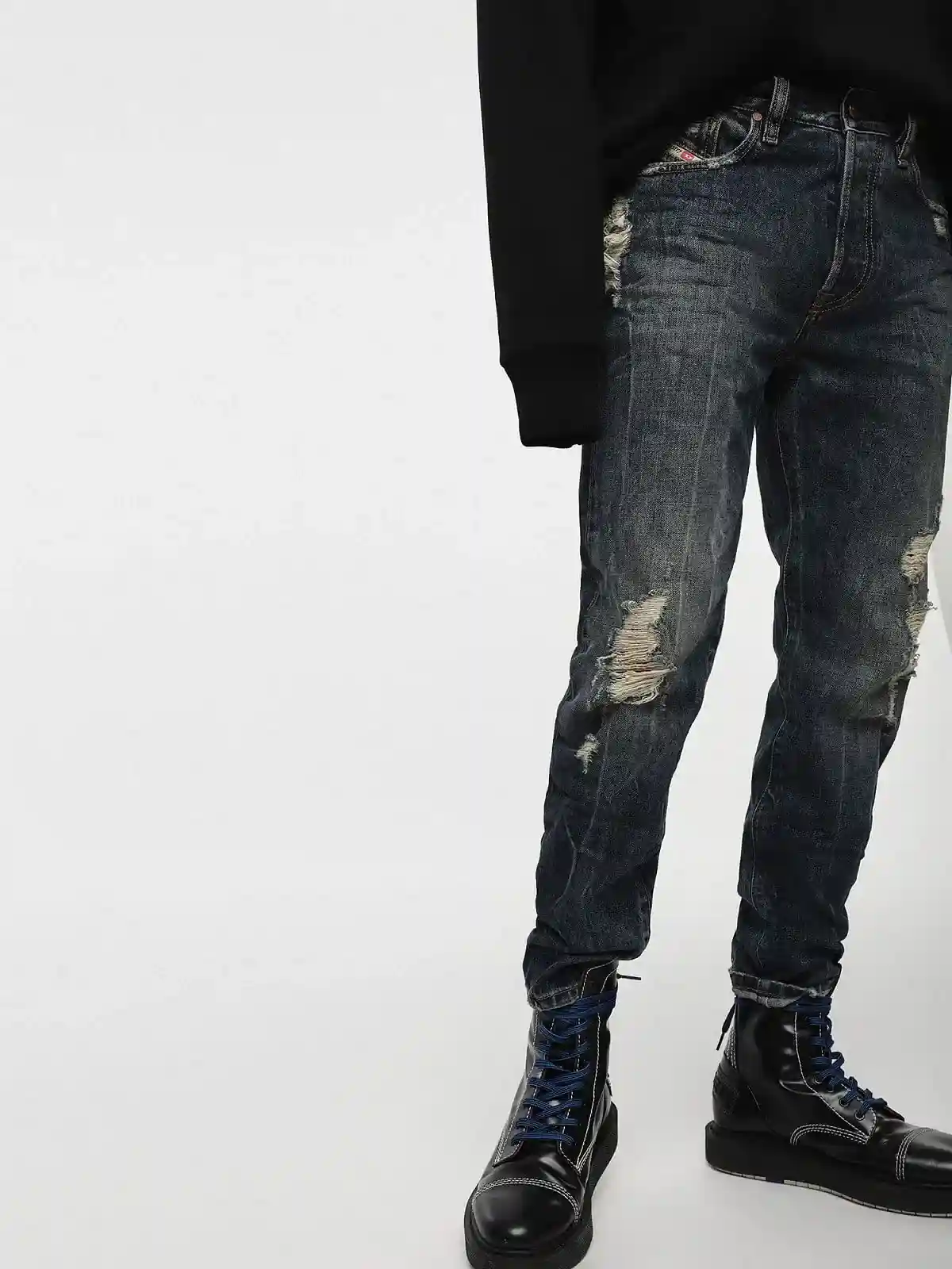 Blue Slim fit Jeans- Mharky