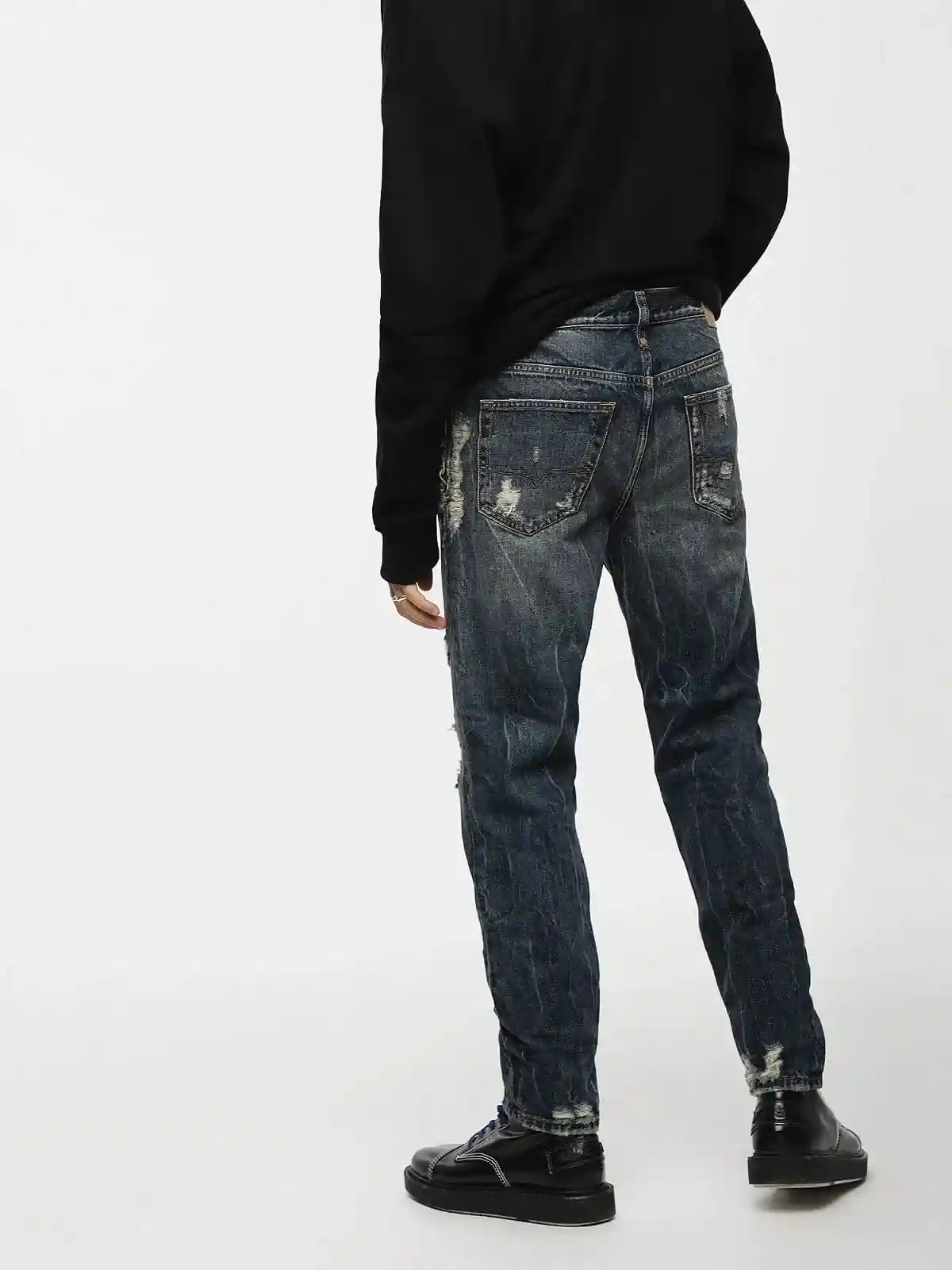 Blue Slim fit Jeans- Mharky