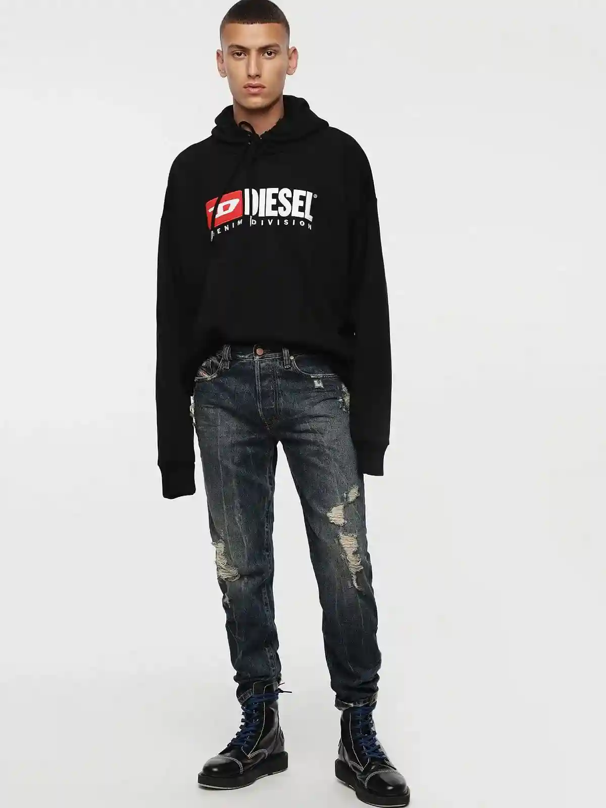 Blue Slim fit Jeans- Mharky