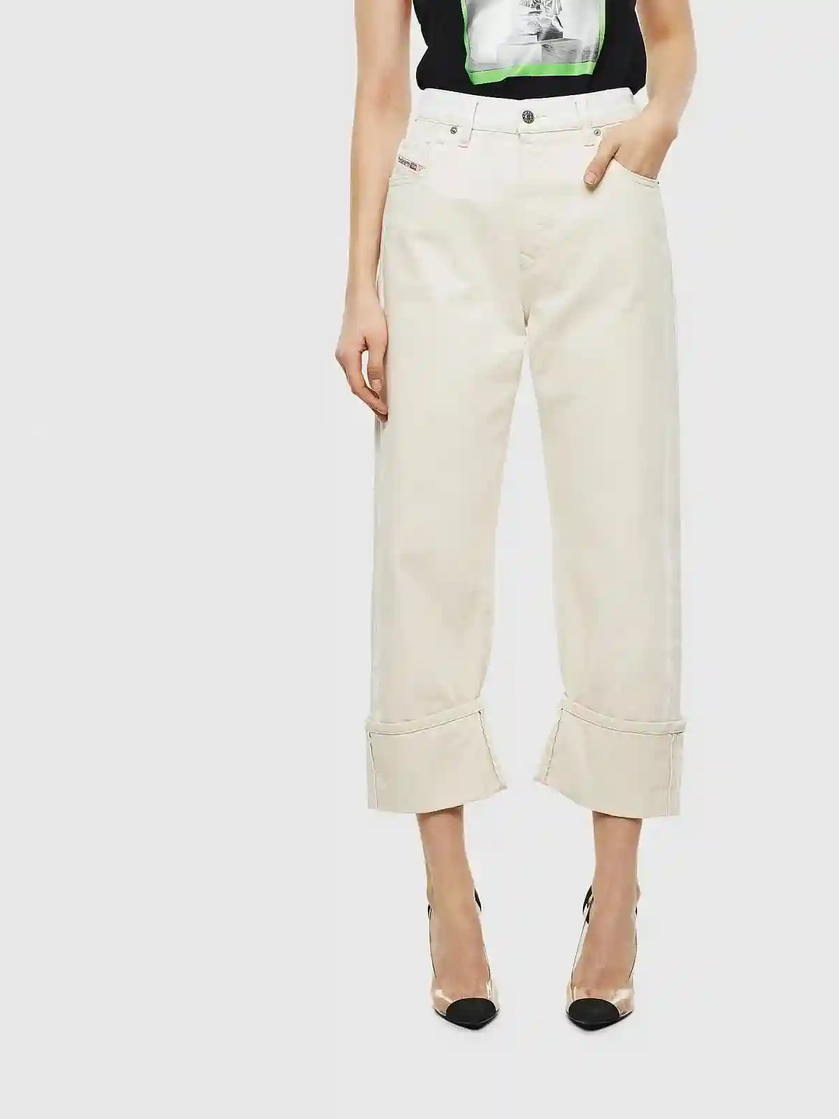 Blue Straight Jeans-D-Reggy