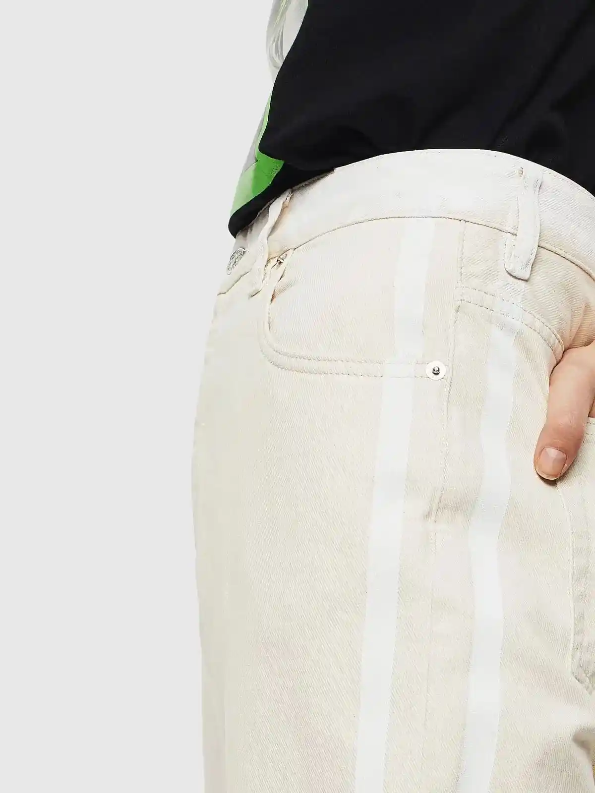 Blue Straight Jeans-D-Reggy