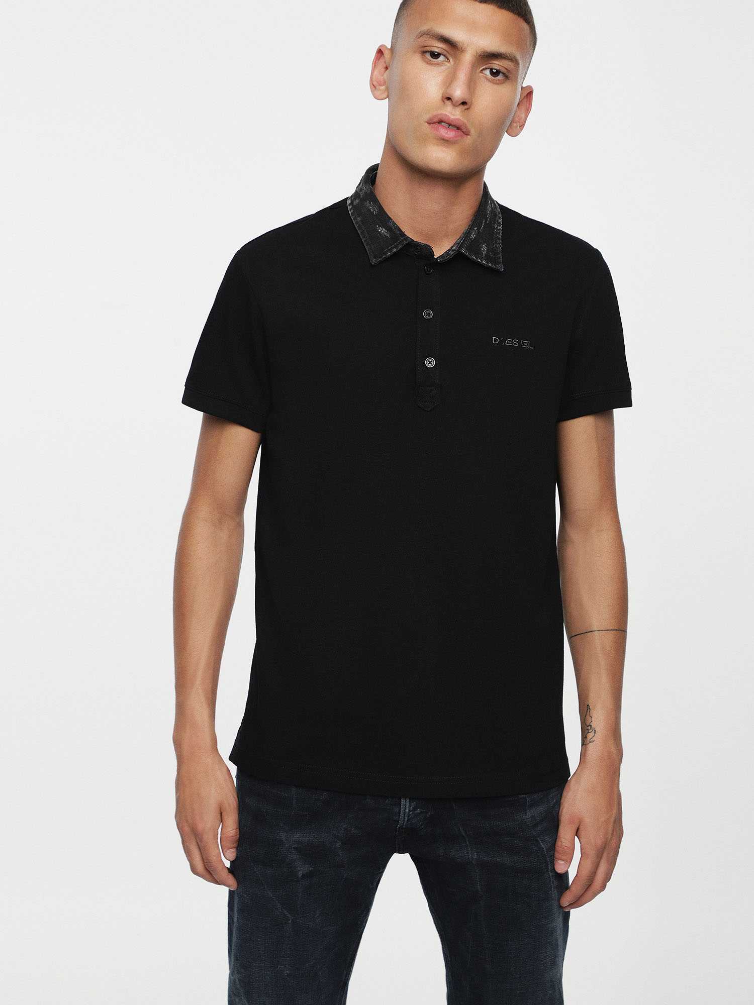 Diesel T-MILES-BROKEN POLO T-shirt