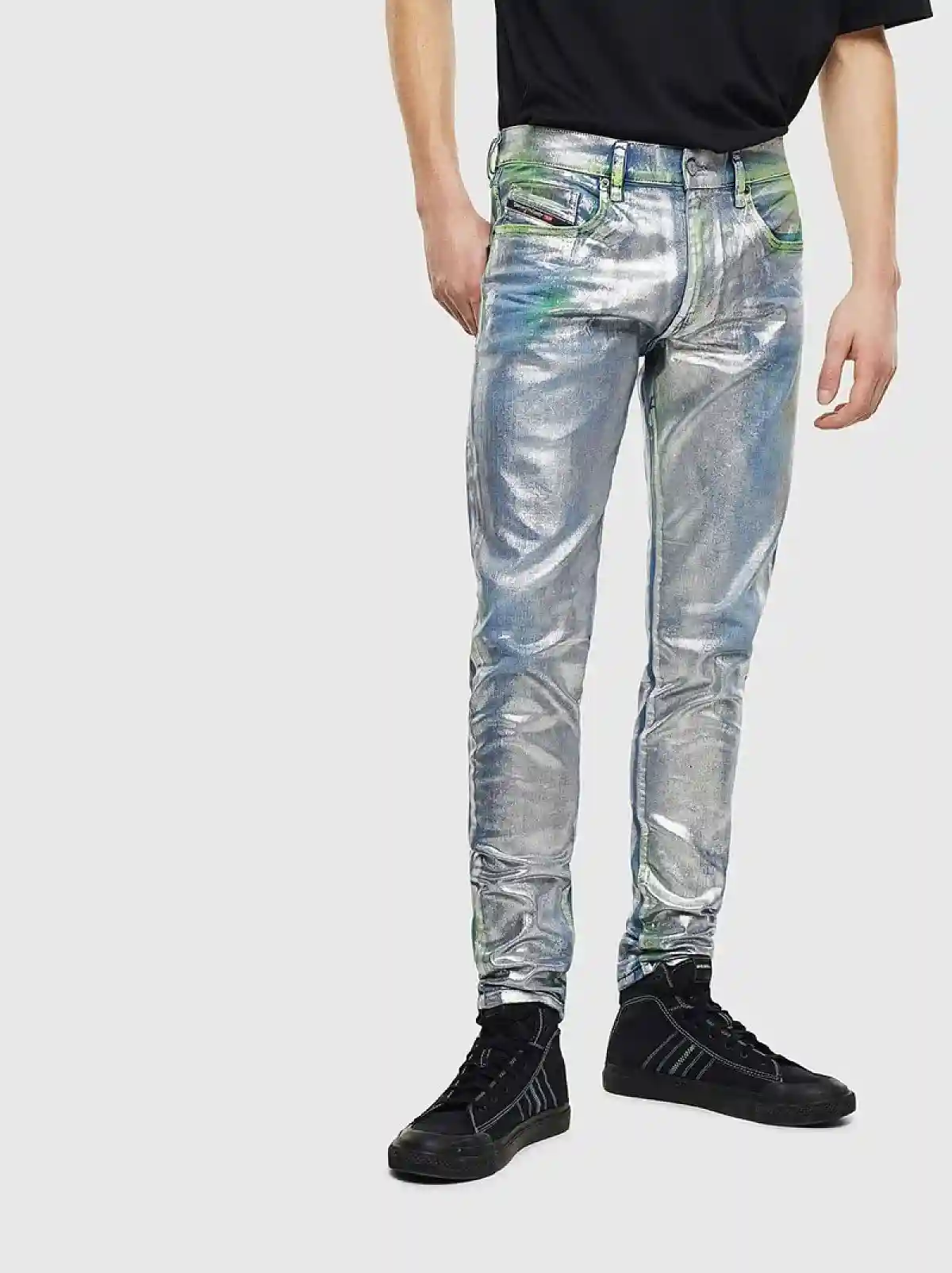 Blue Slim fit Jeans- D-Strukt
