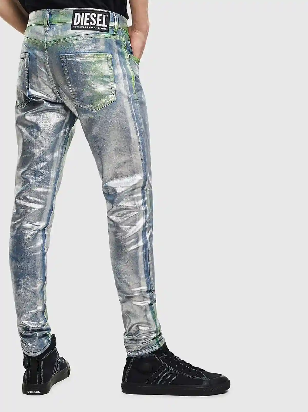 Blue Slim fit Jeans- D-Strukt