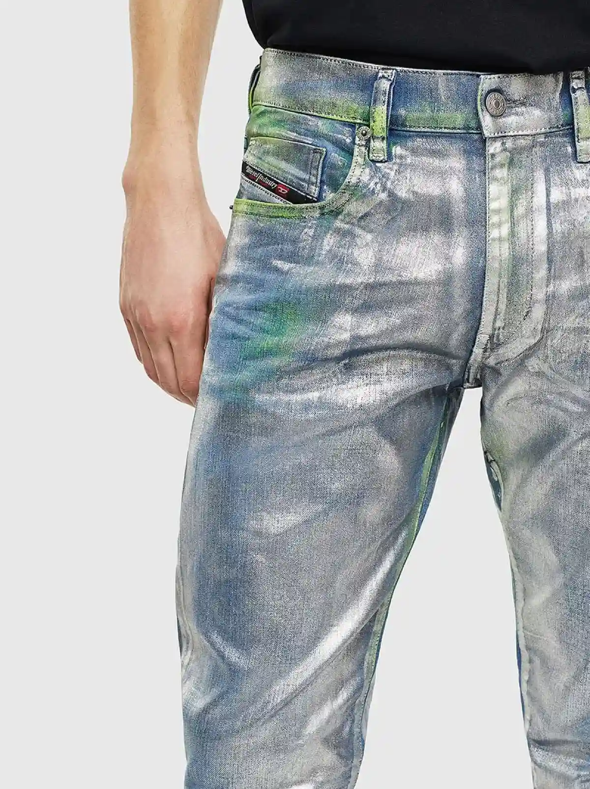 Blue Slim fit Jeans- D-Strukt