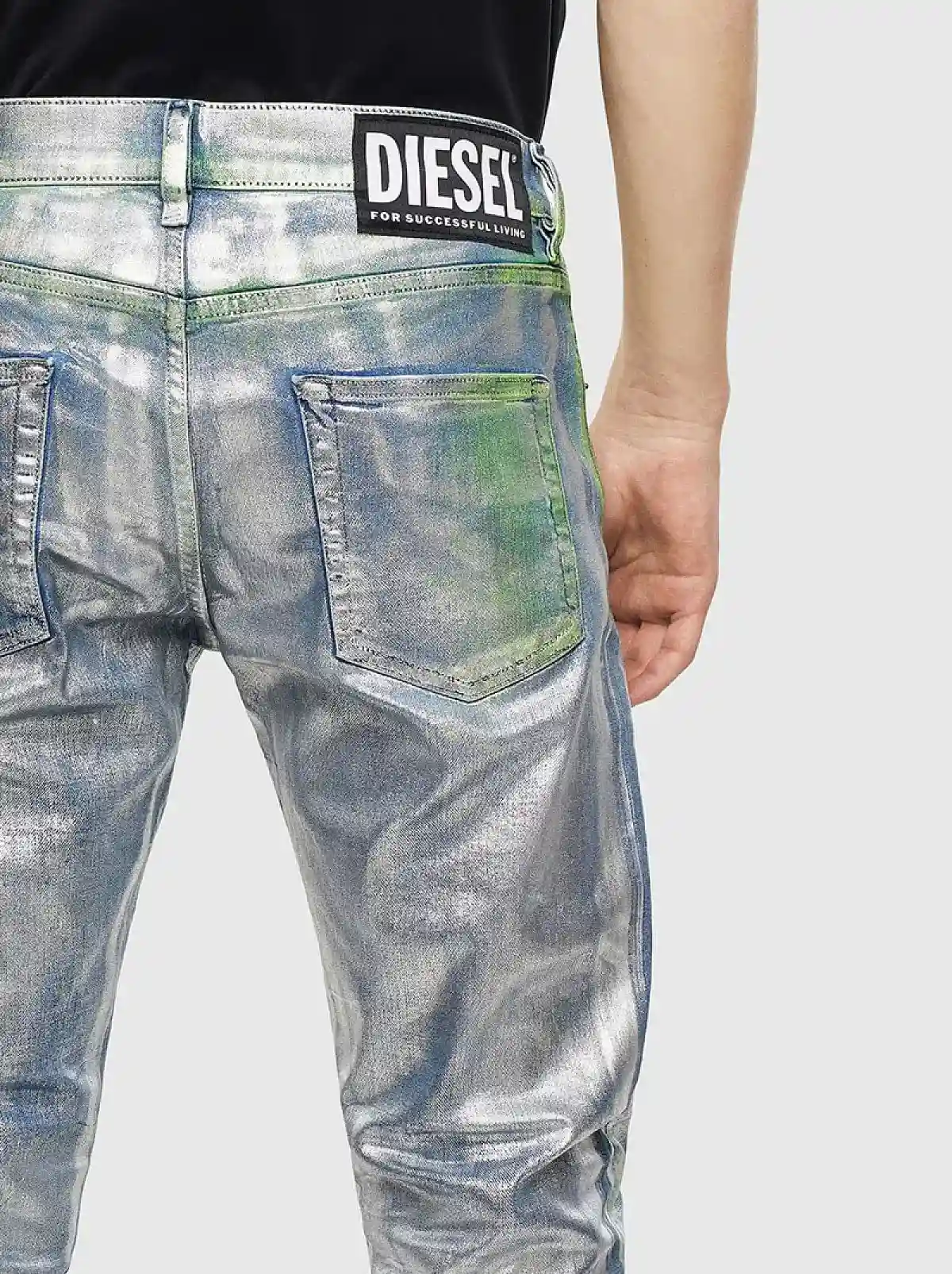 Blue Slim fit Jeans- D-Strukt