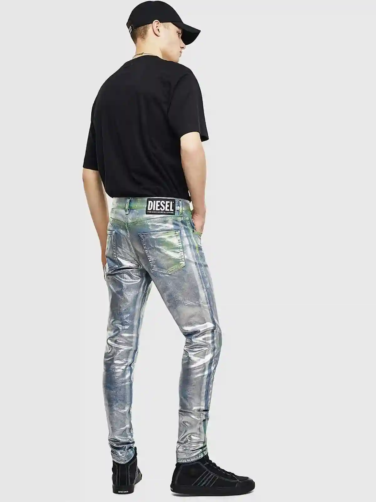 Blue Slim fit Jeans- D-Strukt