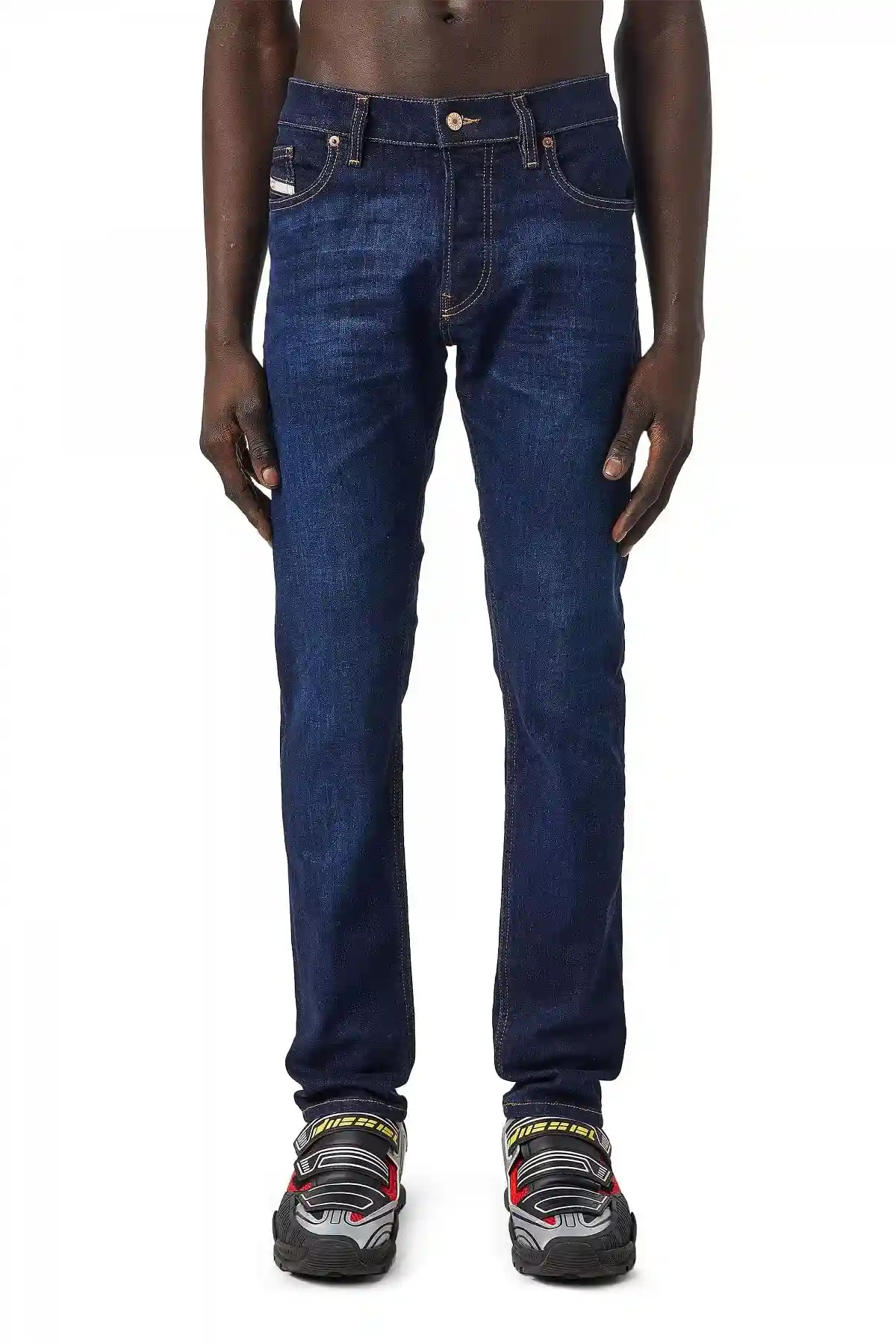 Blue Slim Jeans-D-Luster