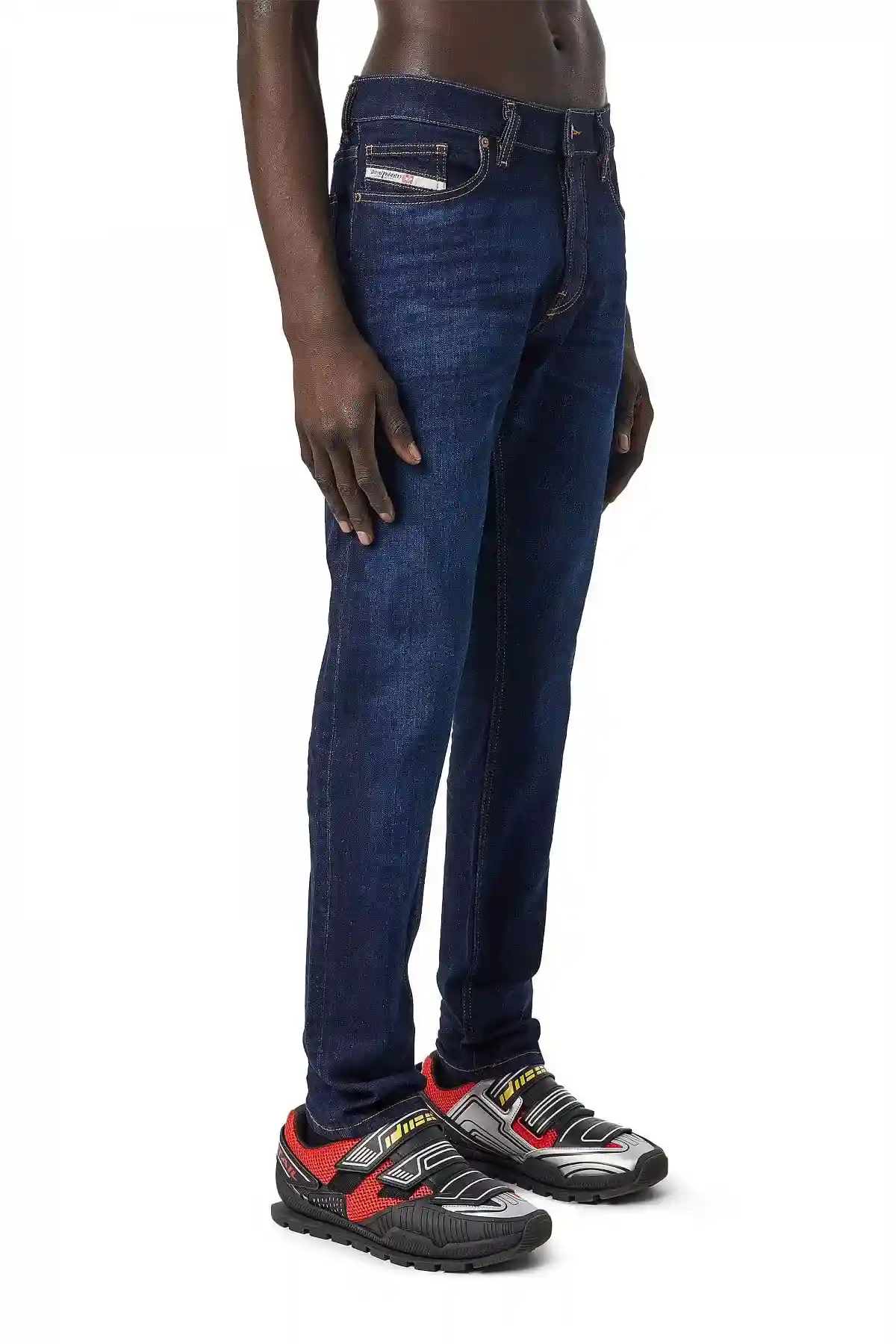 Blue Slim Jeans-D-Luster