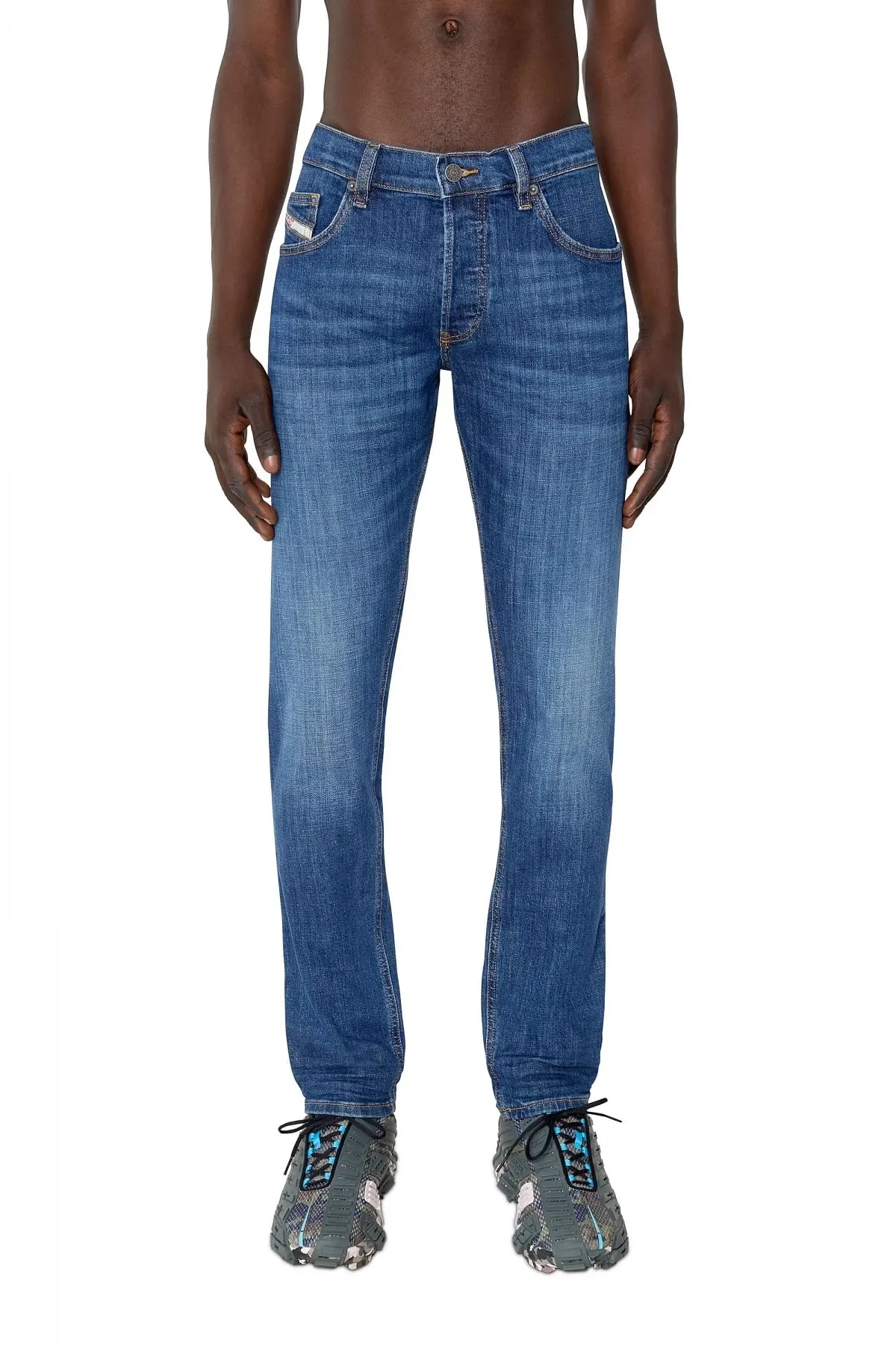 Blue Slim Jeans-D-Luster