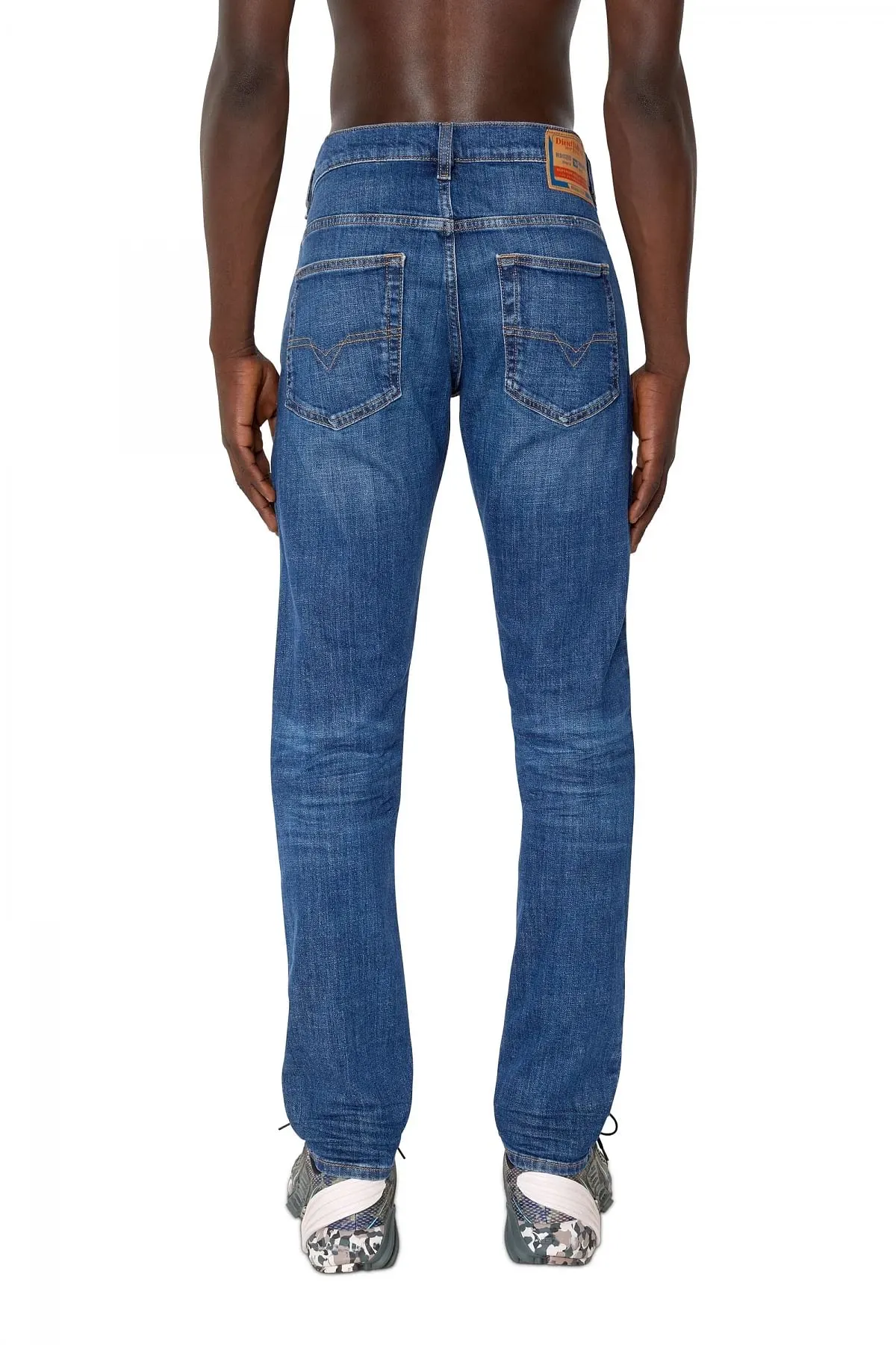 Blue Slim Jeans-D-Luster