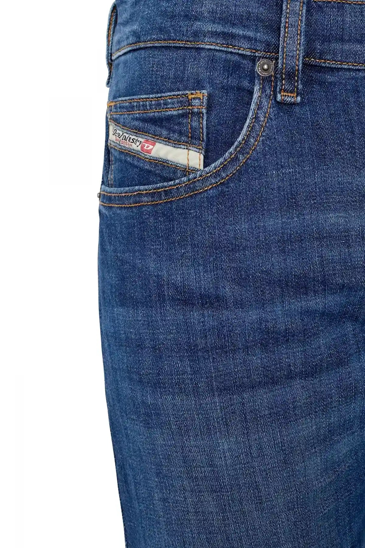 Blue Slim Jeans-D-Luster