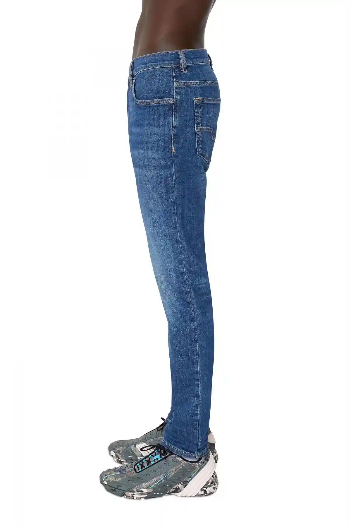 Blue Slim Jeans-D-Luster