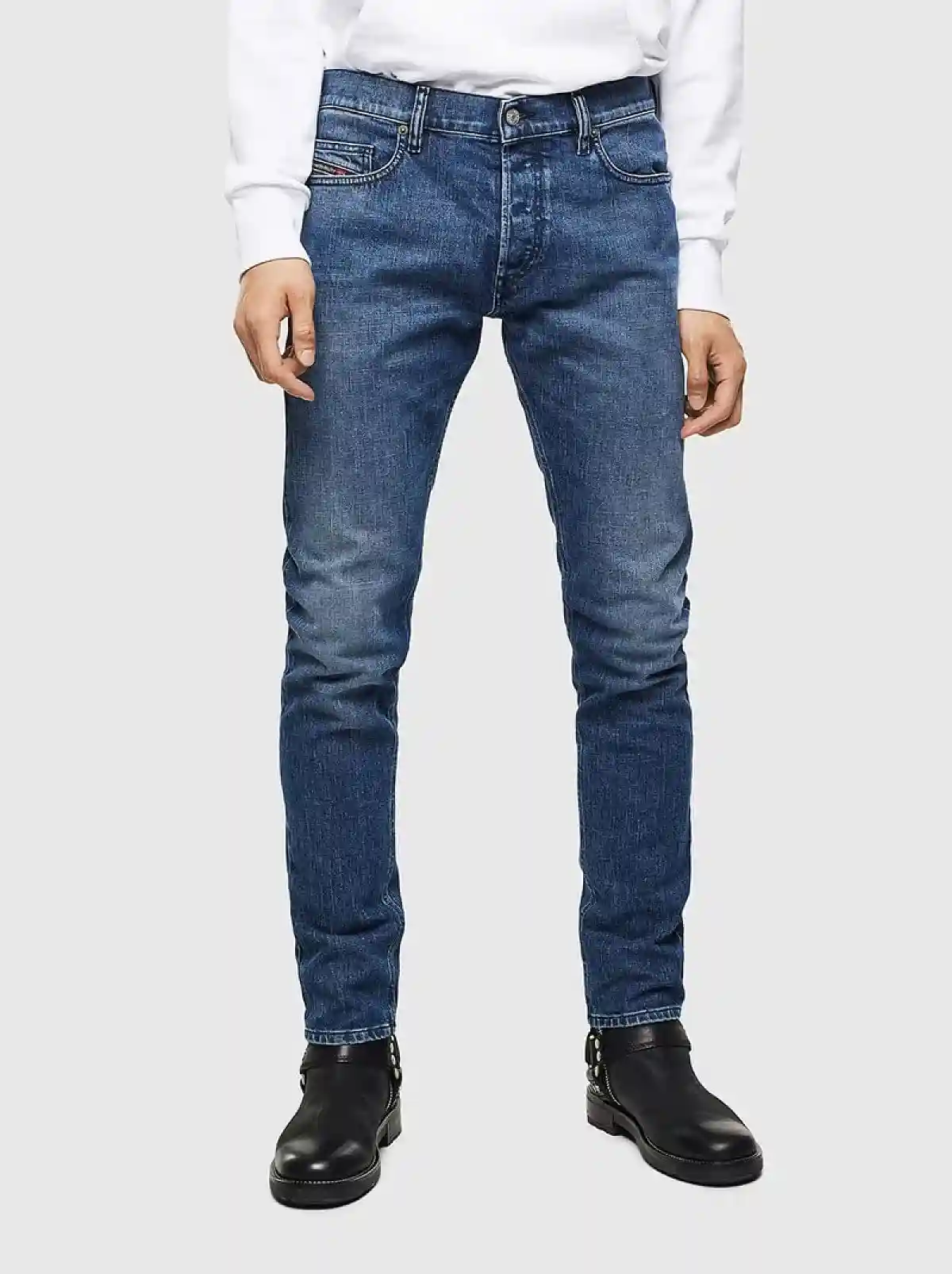 Blue Slim fit Jeans- D-Luster