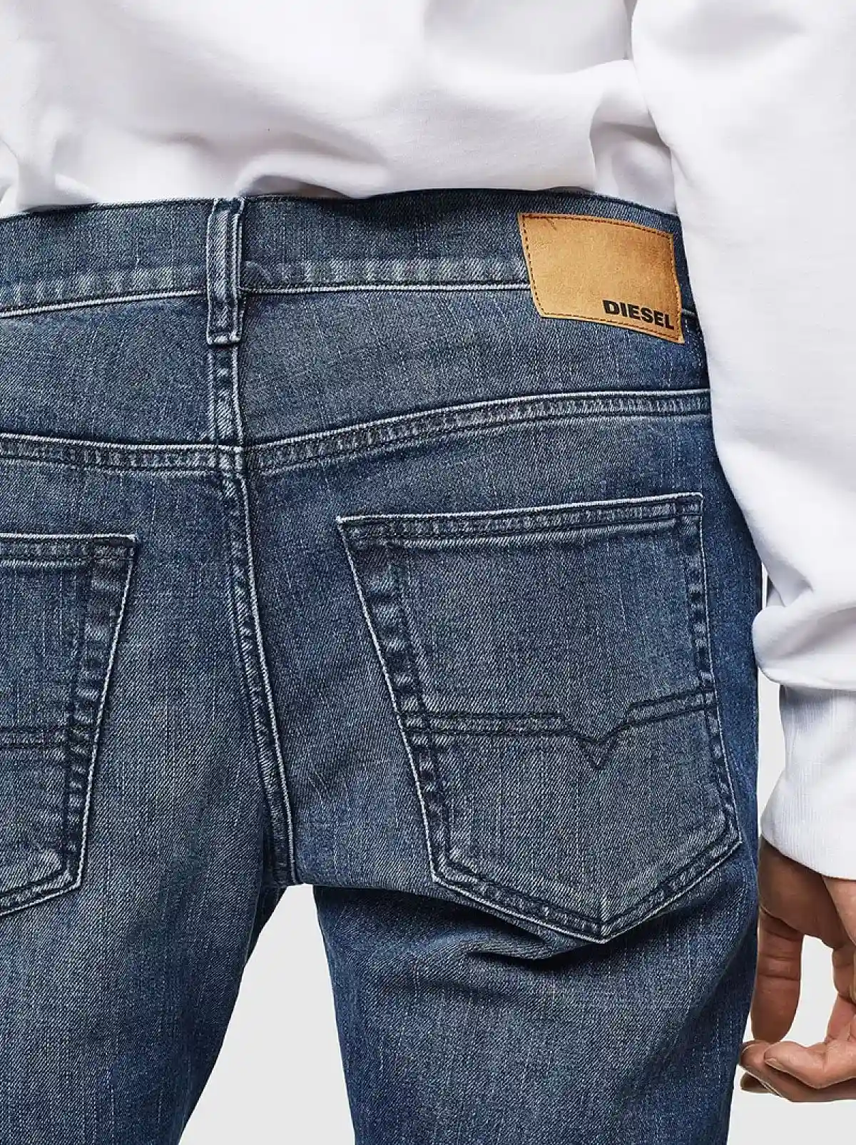 Blue Slim fit Jeans- D-Luster