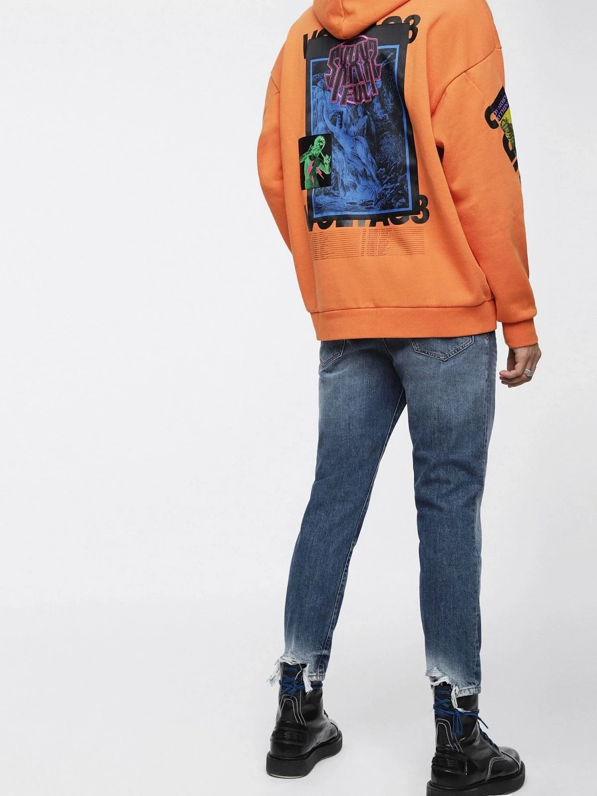 Blue Slim fit Jeans- Mharky