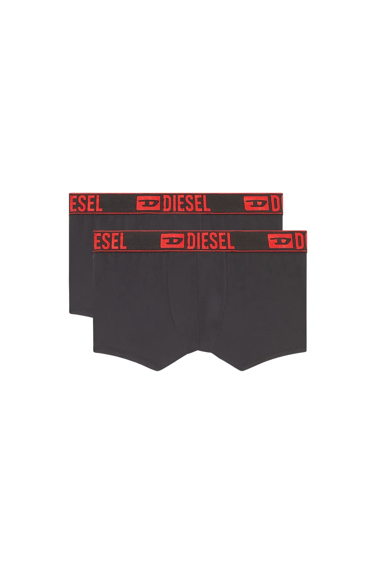 Black Two-pack microfibre boxer briefs