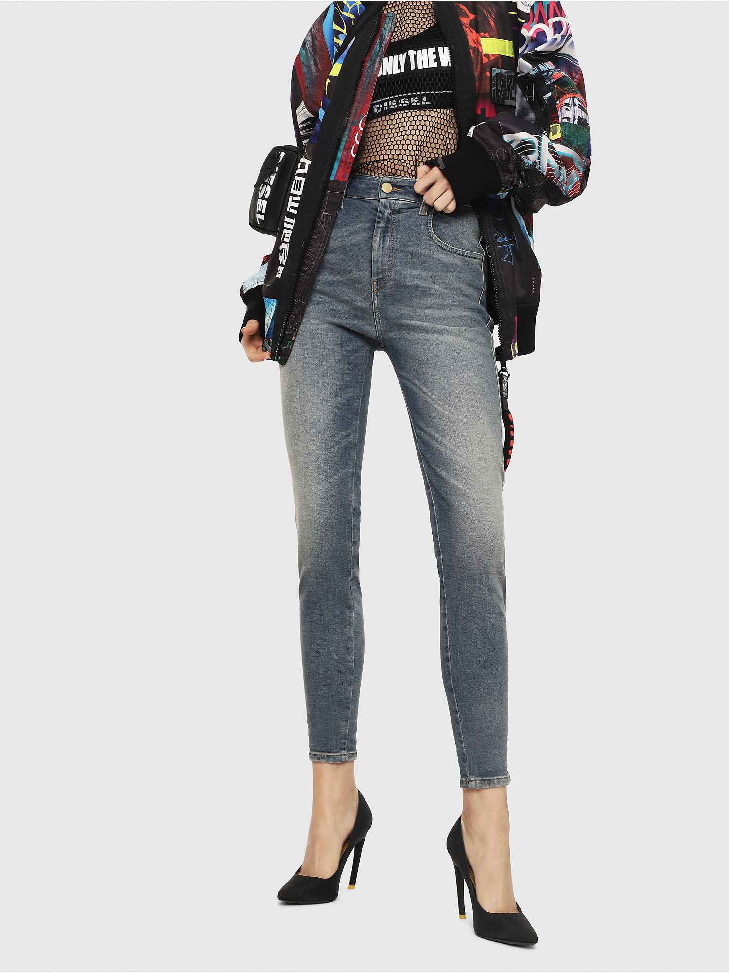 Diesel SLANDY-HIGH L.32 PANTALONI Jeans