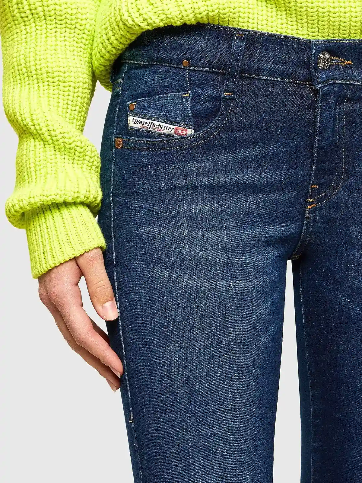 Blue Bootcut and Flare Jeans-1969 D-EBBEY