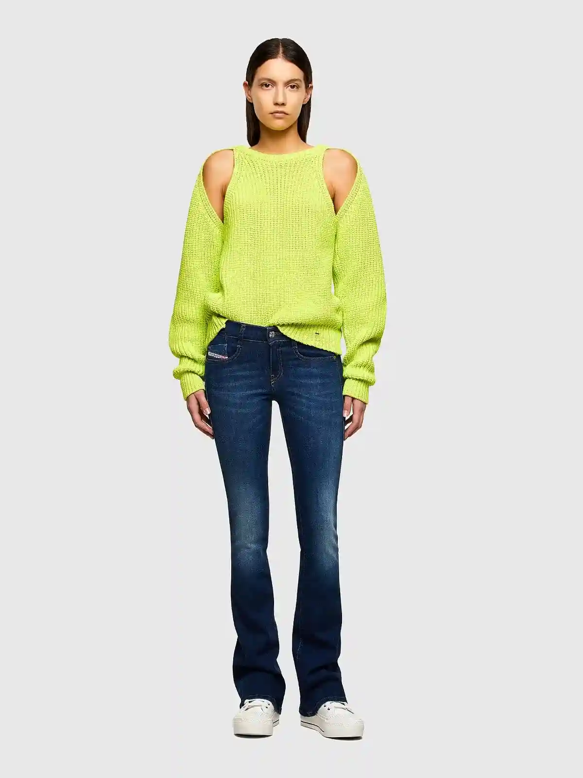Blue Bootcut and Flare Jeans-1969 D-EBBEY