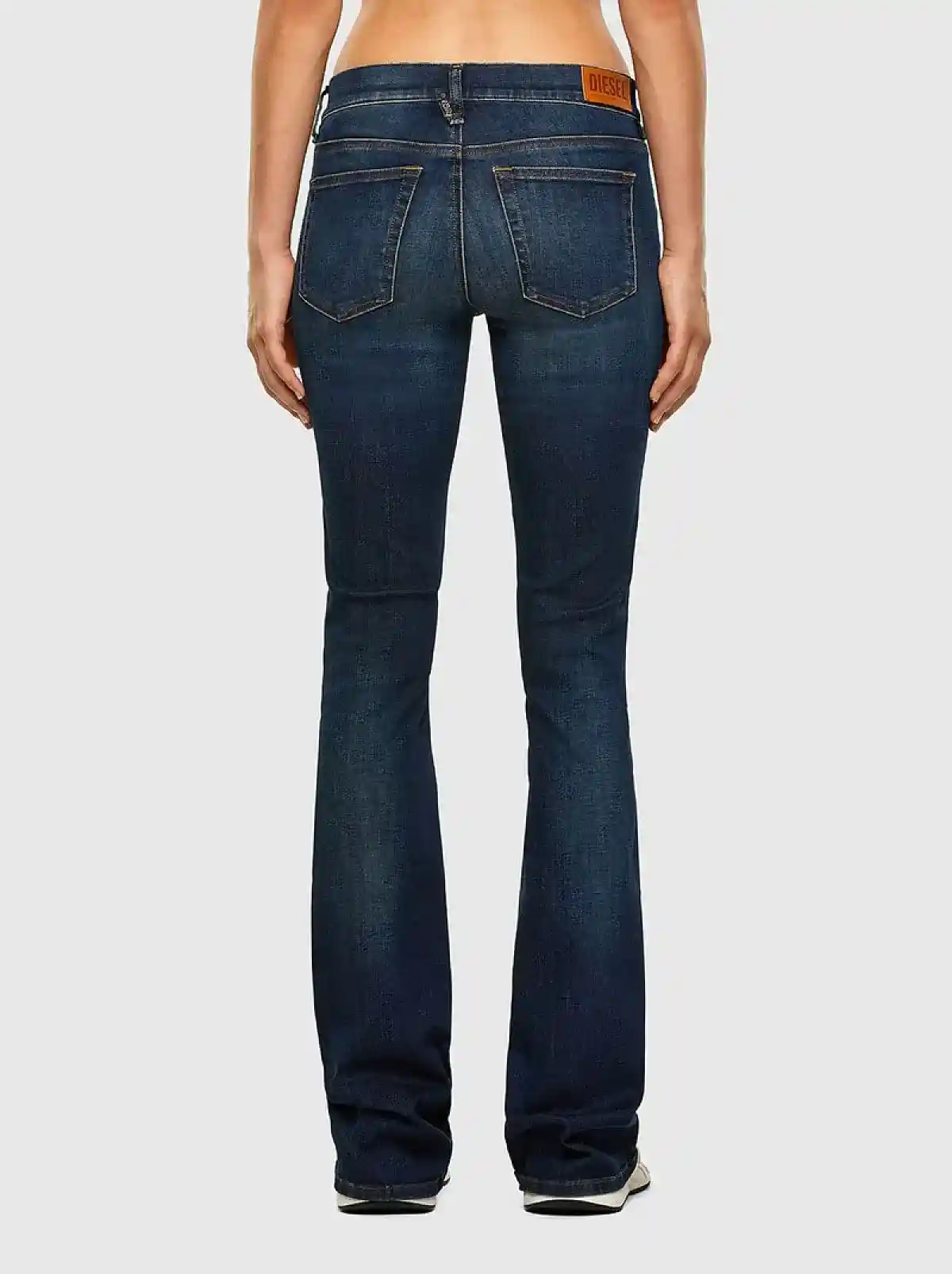 Blue Bootcut and Flare Fit Jeans-D-Ebbey