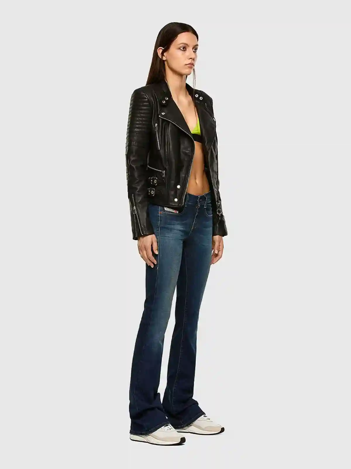 Blue Bootcut and Flare Fit Jeans-D-Ebbey