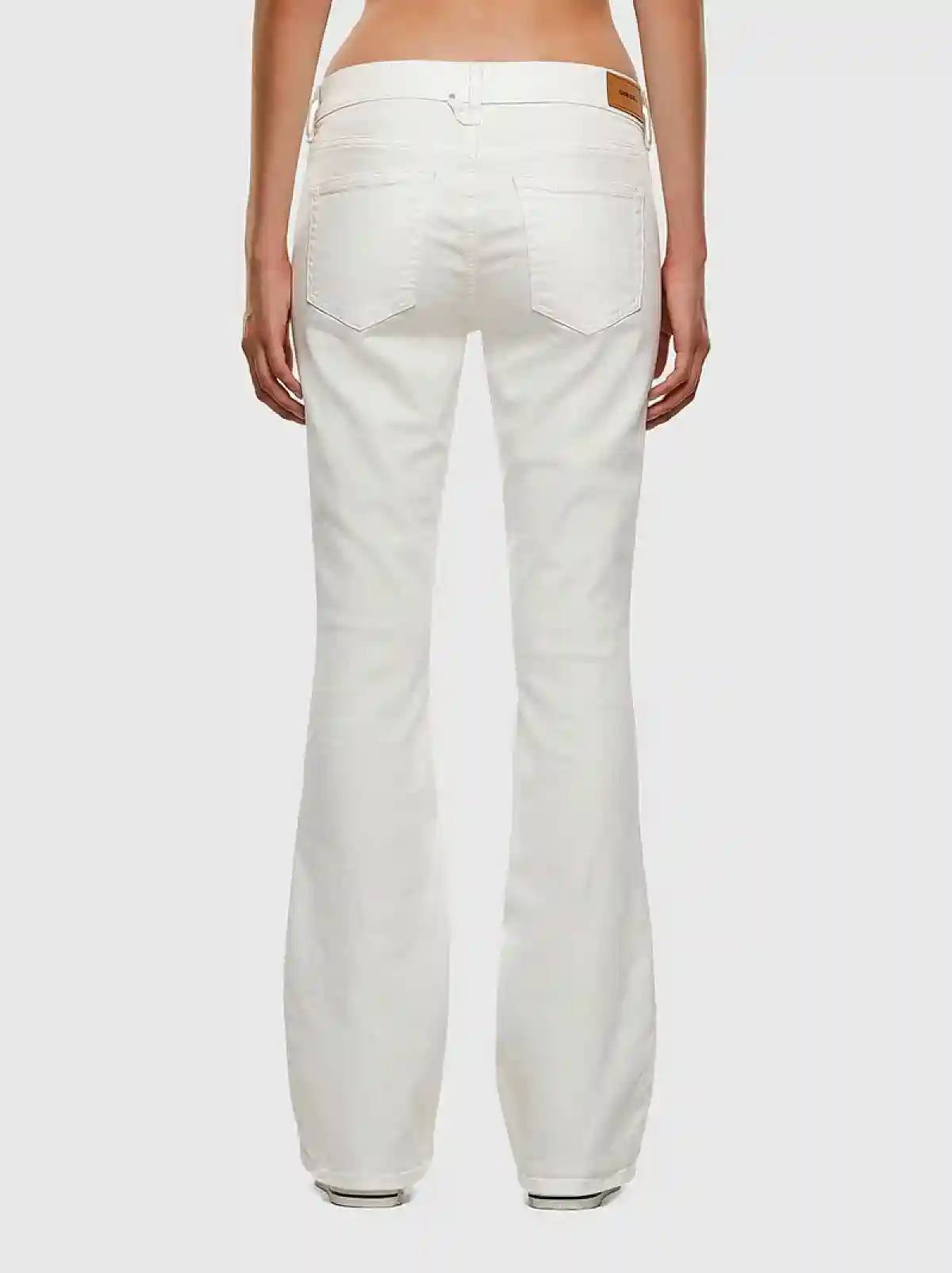 White Bootcut and Flare Jeans-1969 D-EBBEY