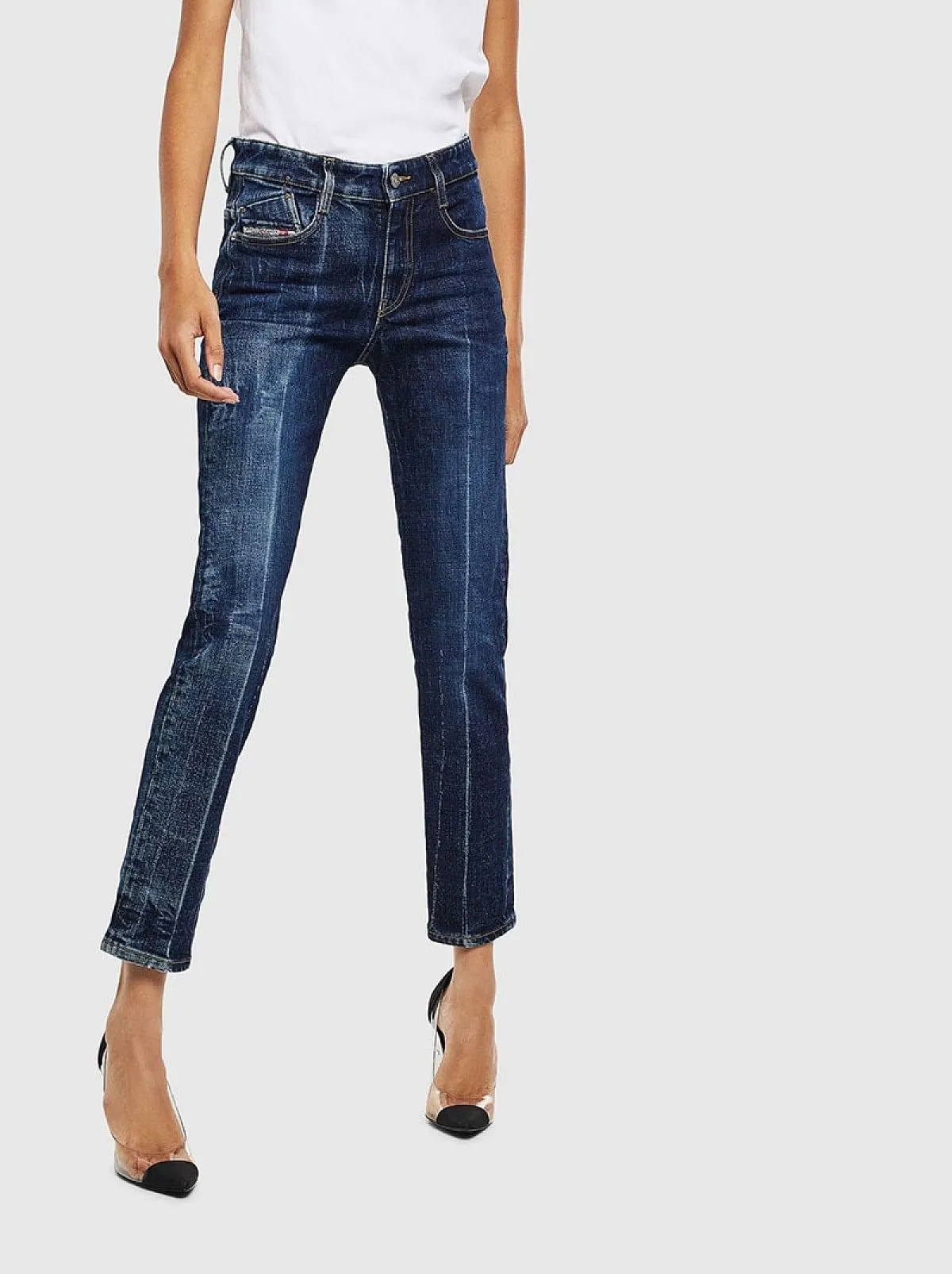Blue Slim fit Jeans- D-Rifty