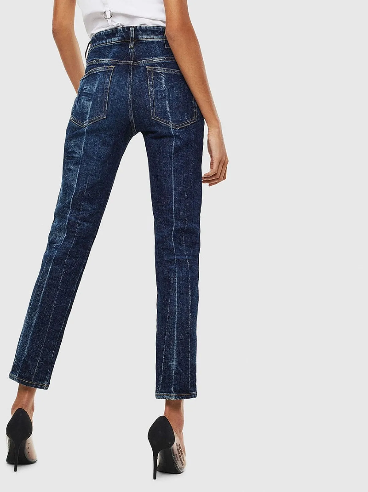 Blue Slim fit Jeans- D-Rifty