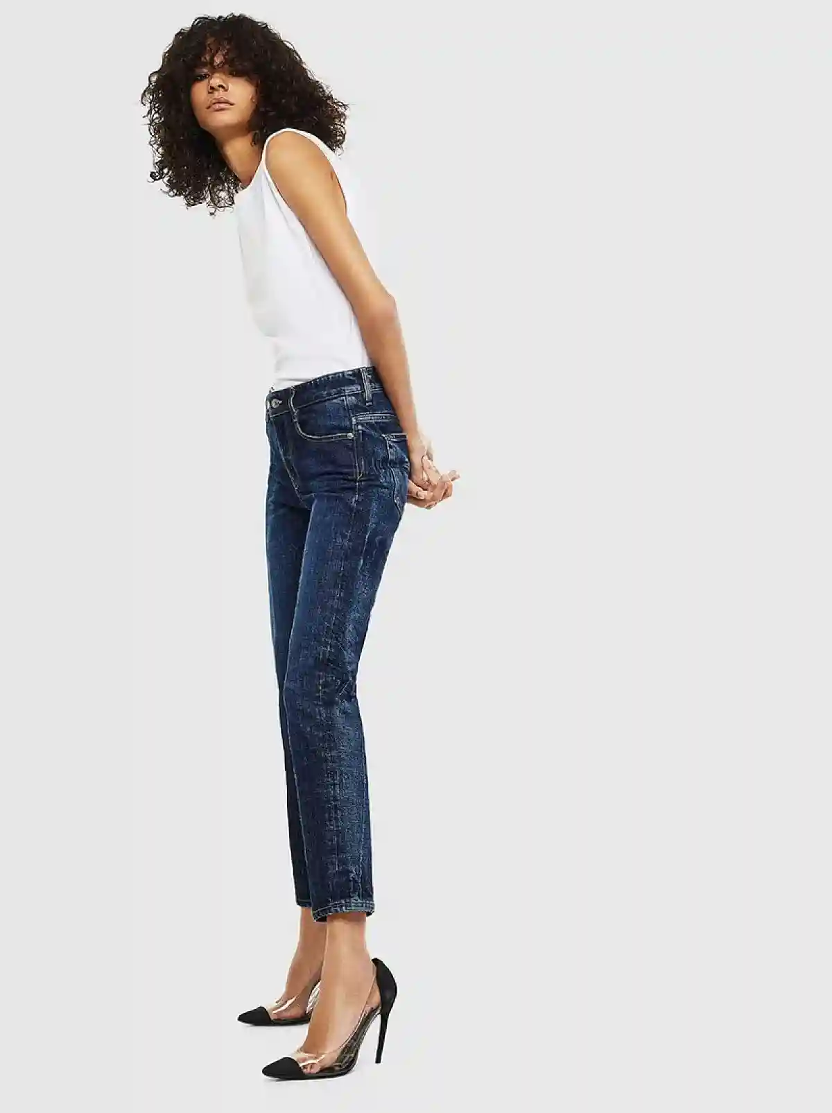 Blue Slim fit Jeans- D-Rifty