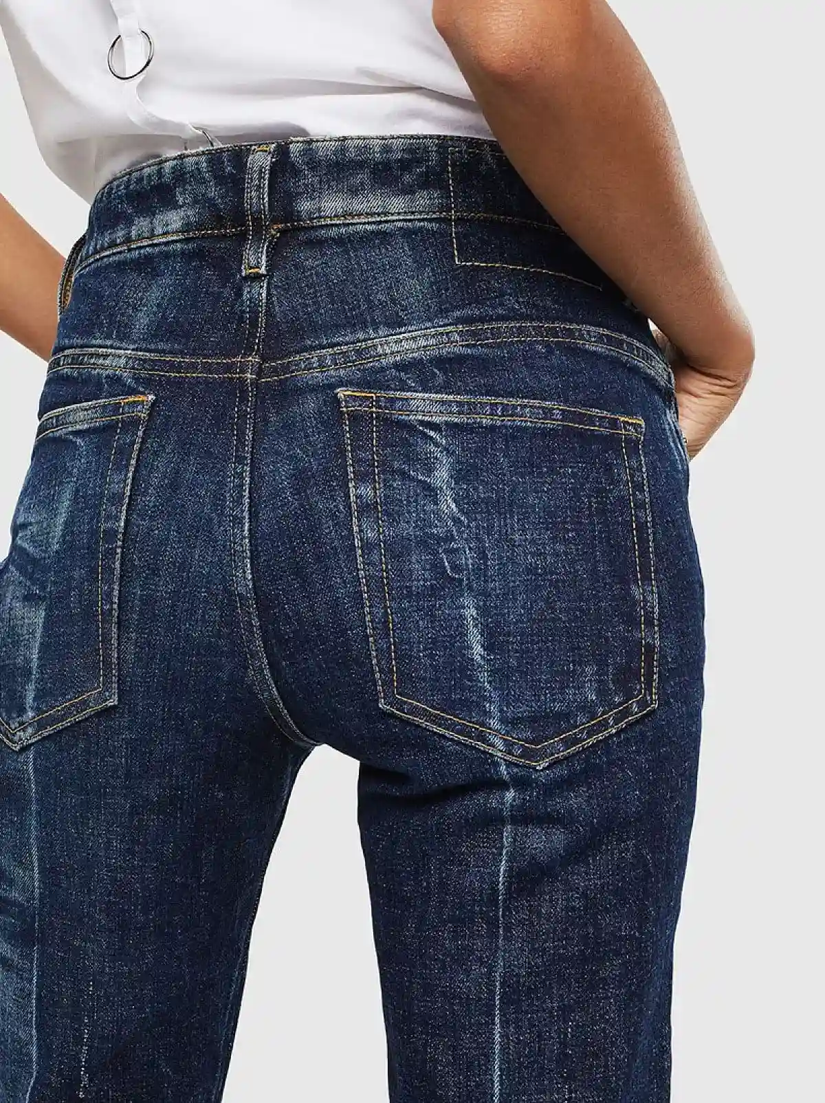 Blue Slim fit Jeans- D-Rifty