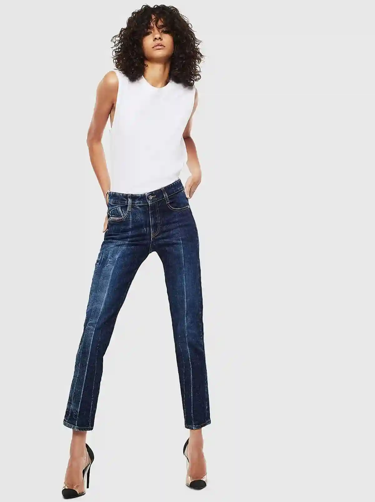 Blue Slim fit Jeans- D-Rifty