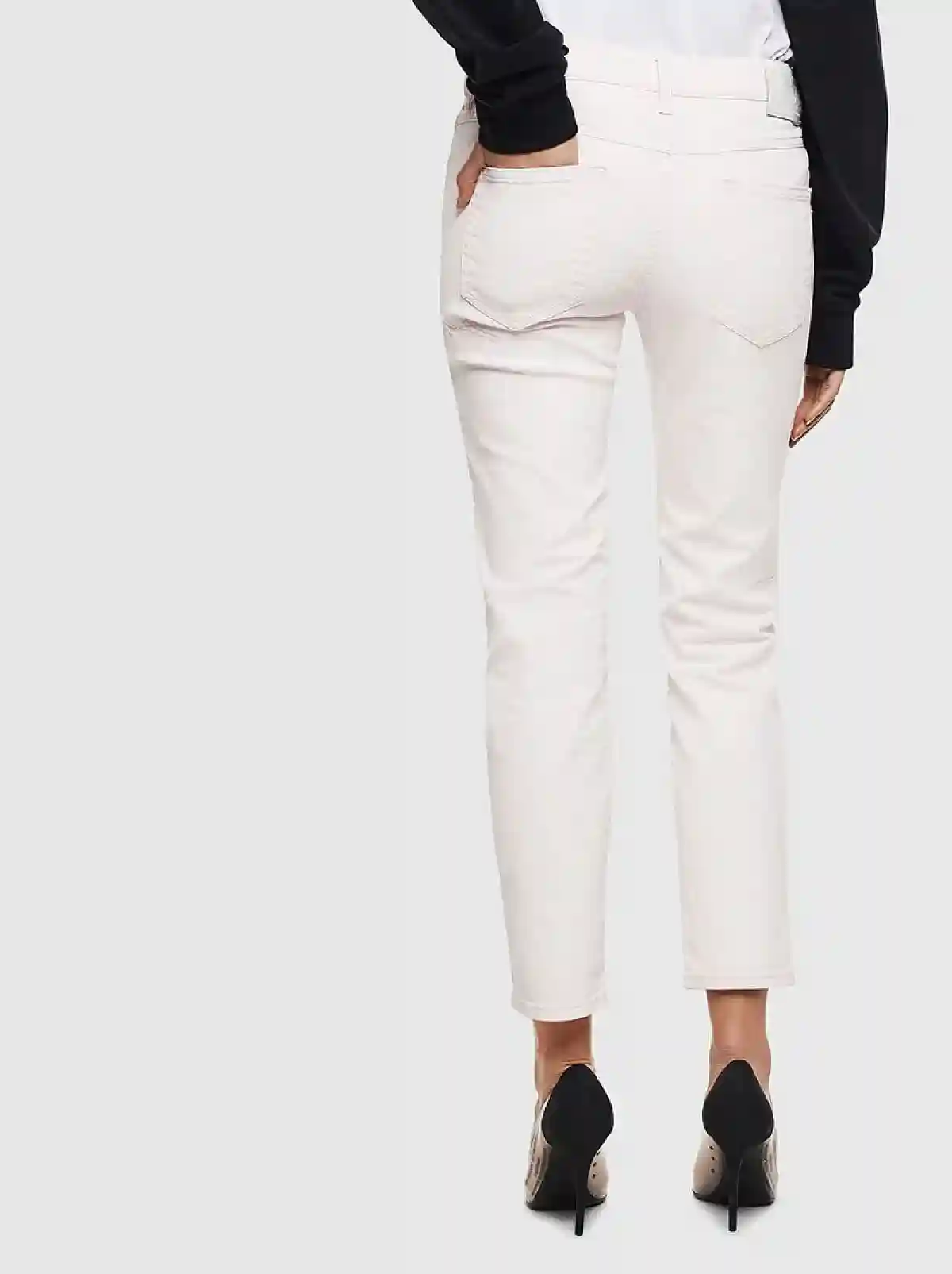 White Slim fit Jeans- D-Rifty