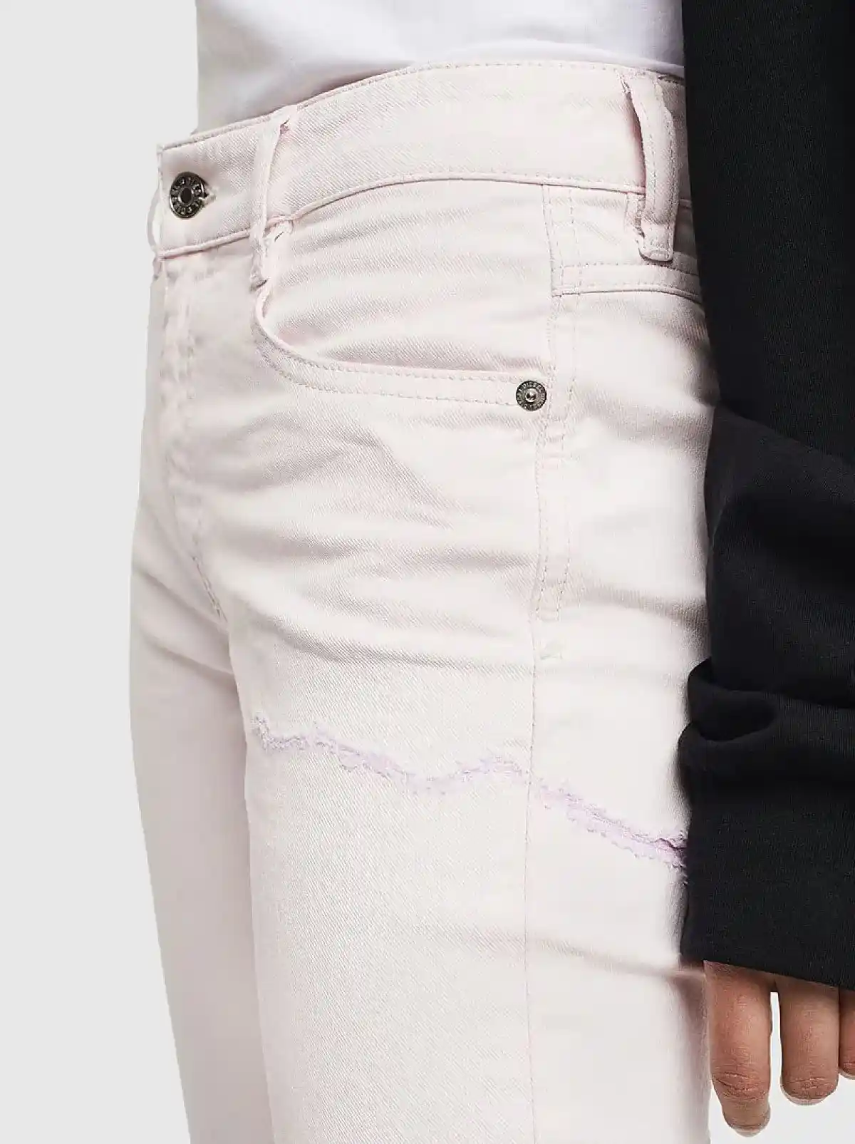 White Slim fit Jeans- D-Rifty