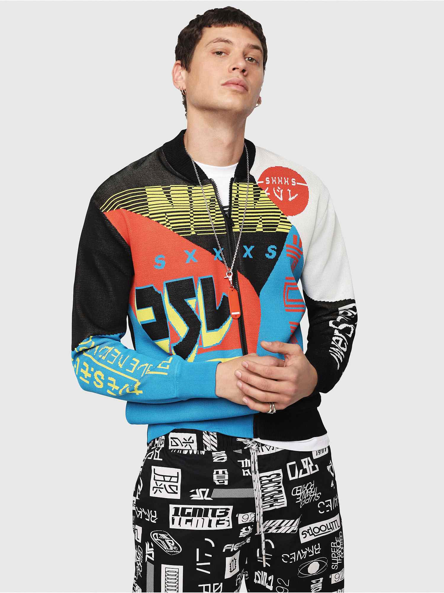 Diesel K-RACIN CARDIGAN Knitwear