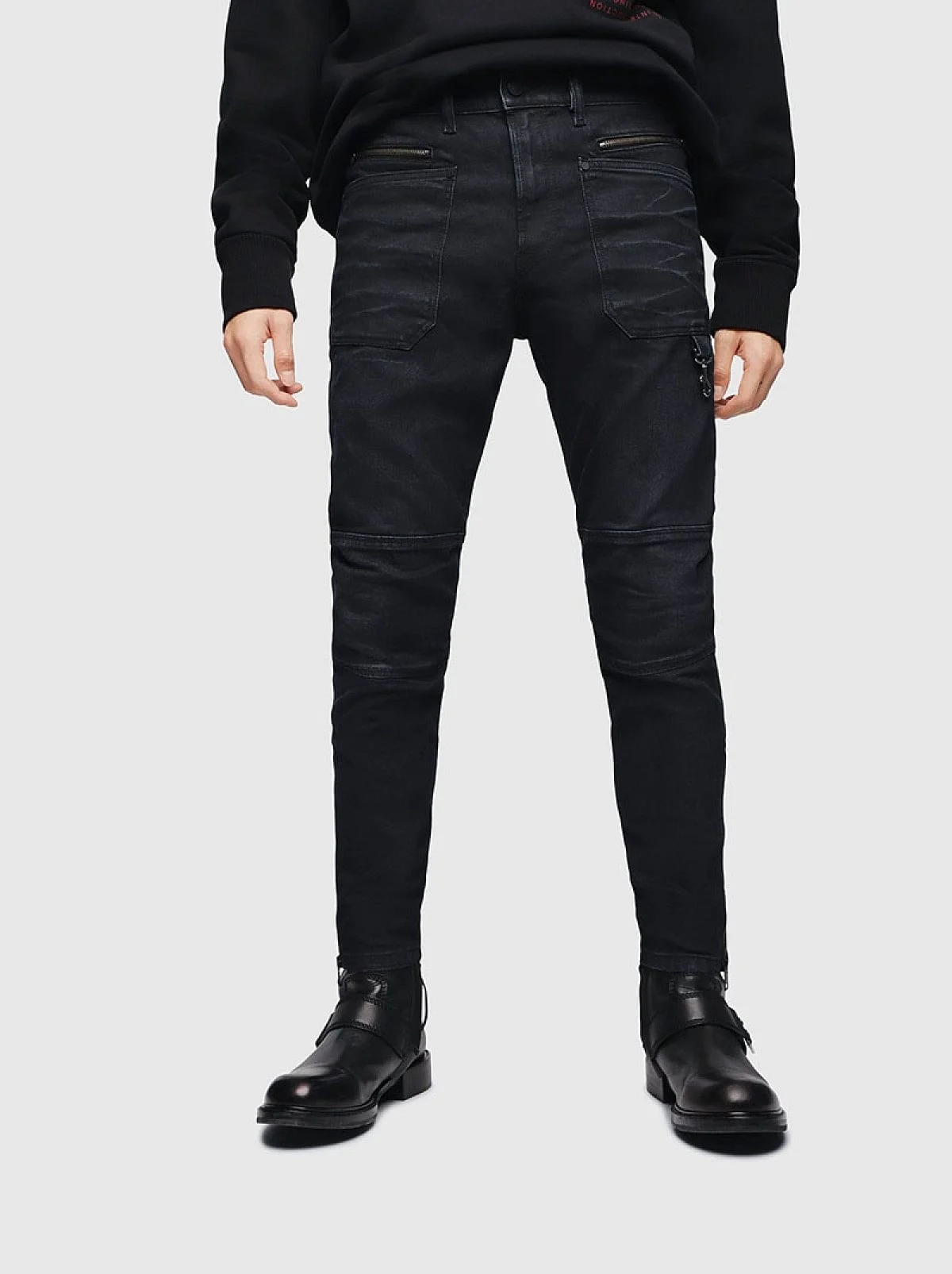Blue Slim fit Jeans- D-Phormer
