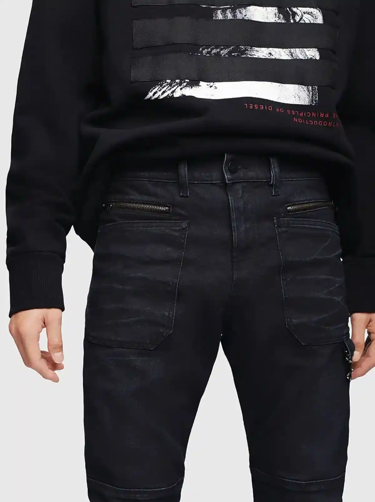 Blue Slim fit Jeans- D-Phormer