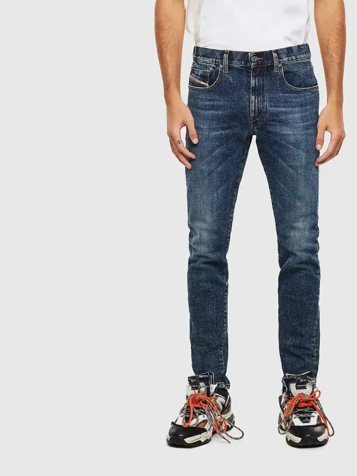 Blue Slim Jeans-2019 D-STRUKT