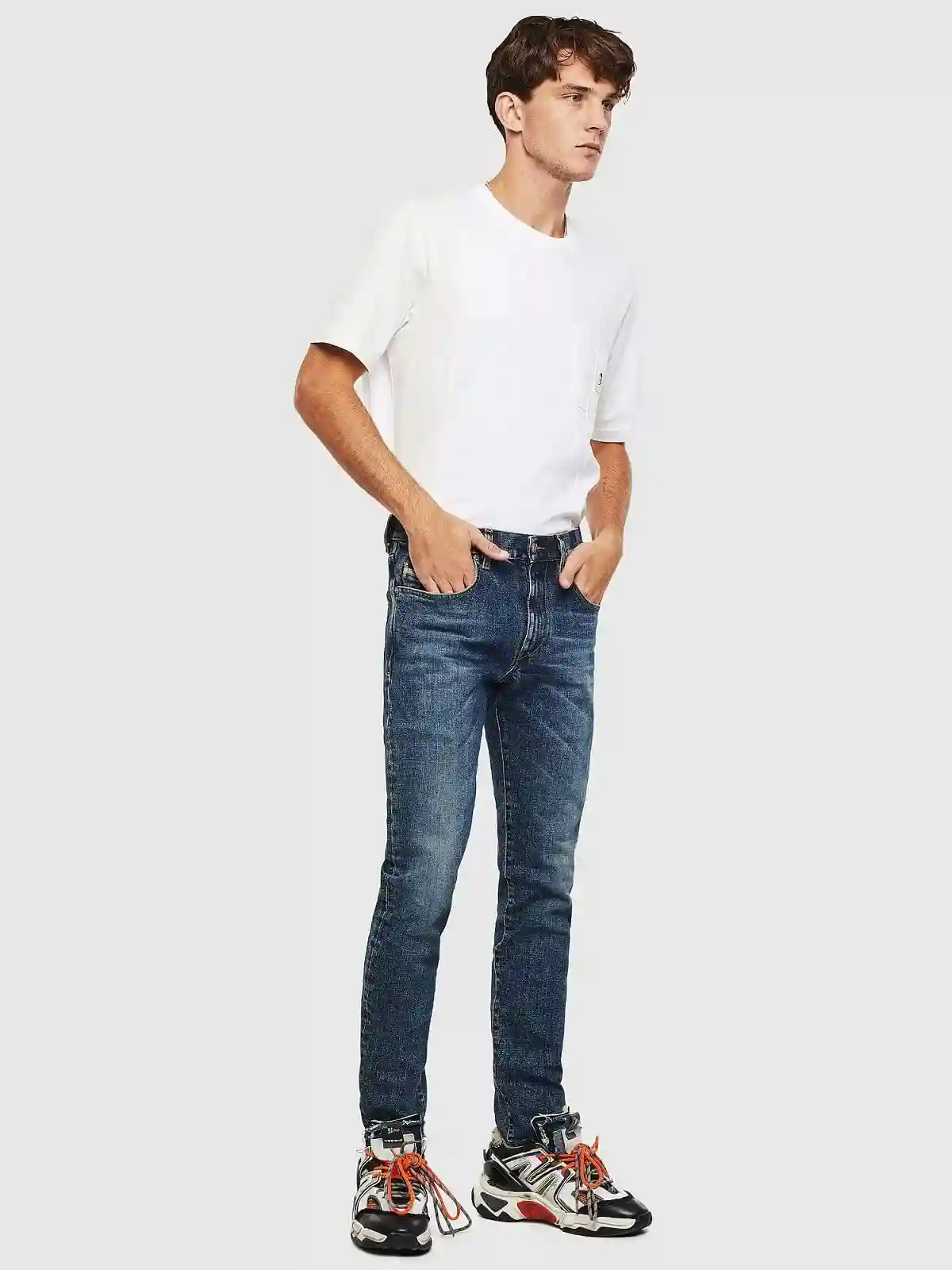 Blue Slim Jeans-2019 D-STRUKT