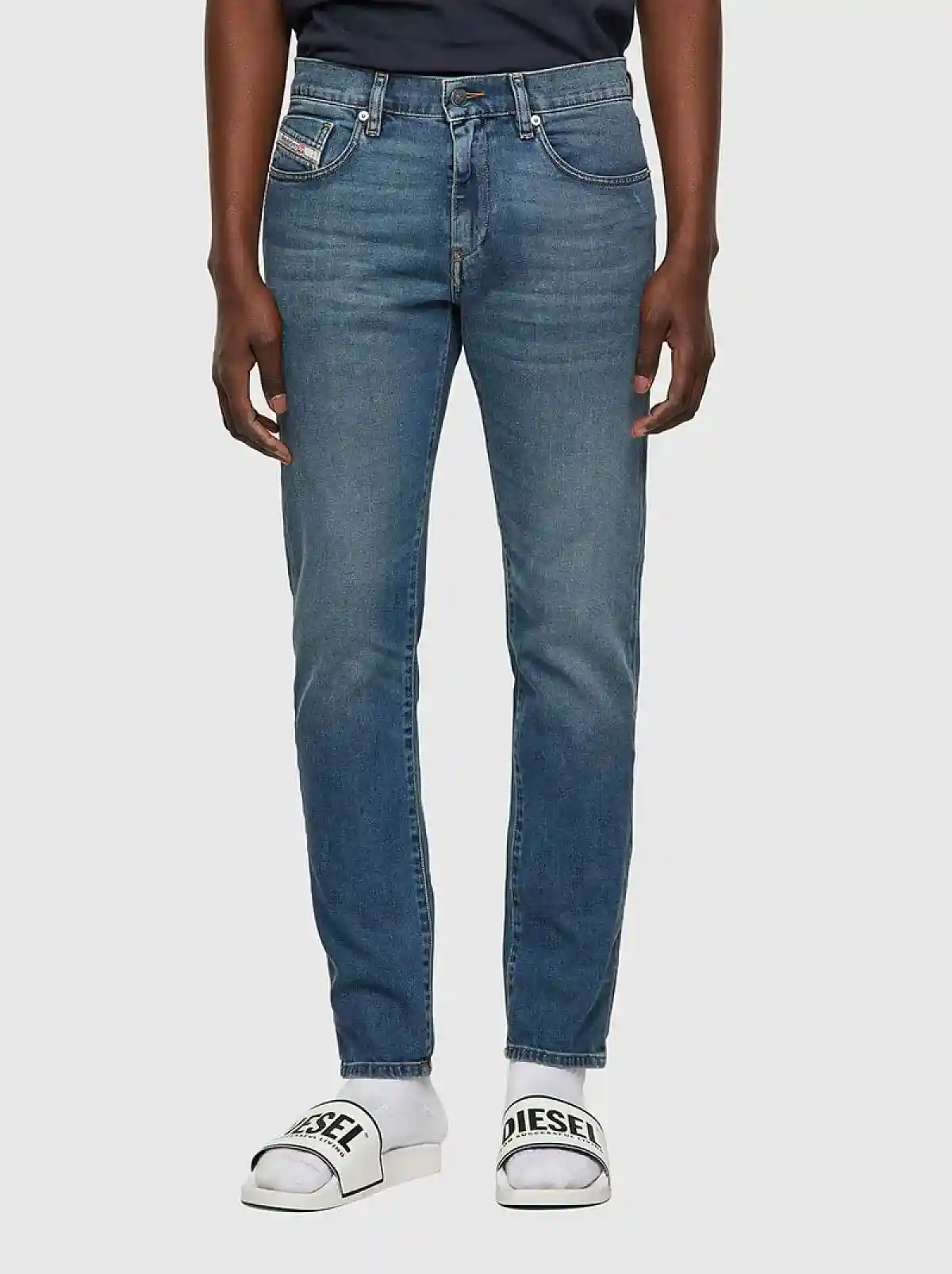 Blue Slim Jeans-2019 D-STRUKT