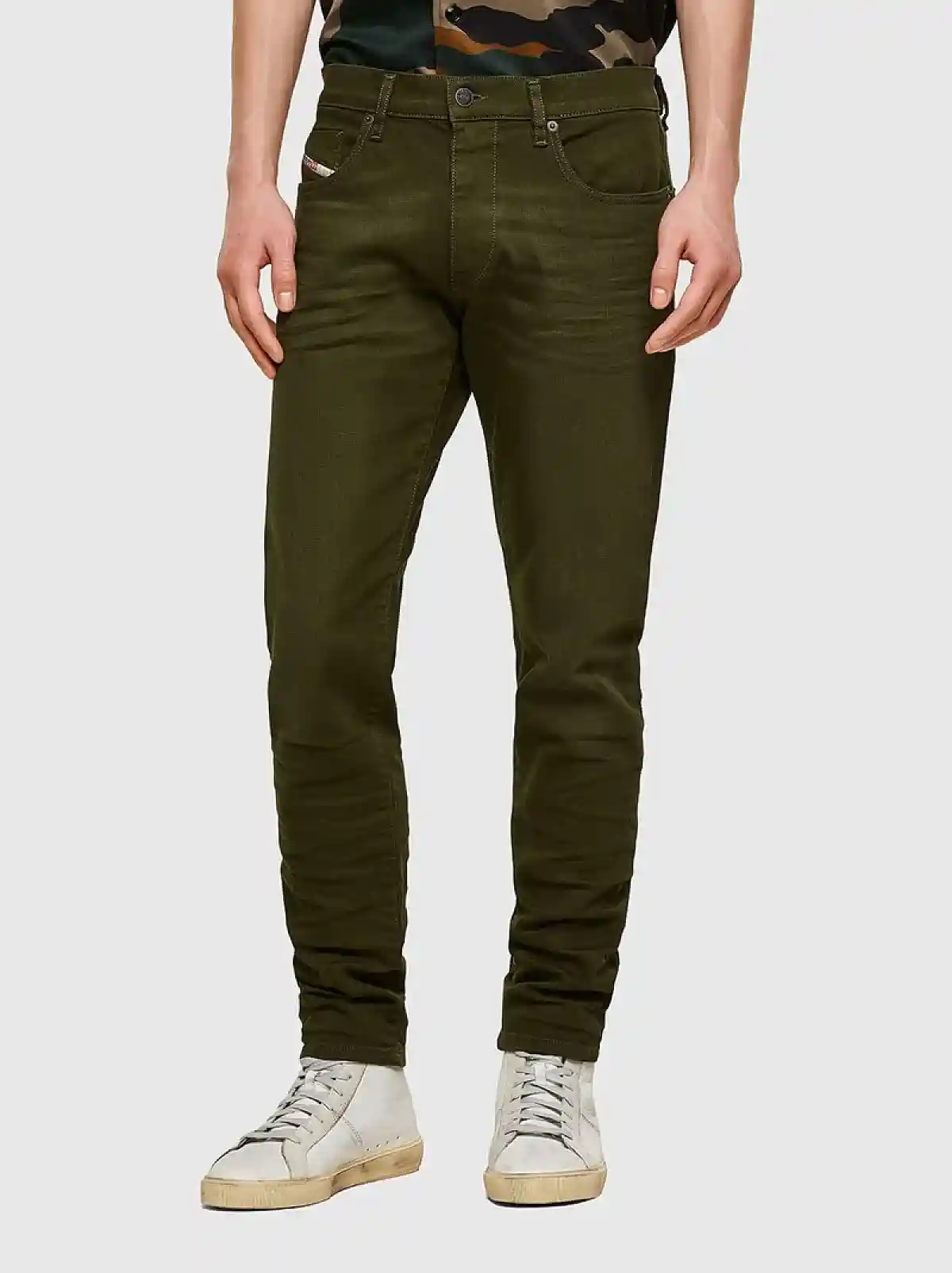 Green Slim Jeans-2019 D-STRUKT
