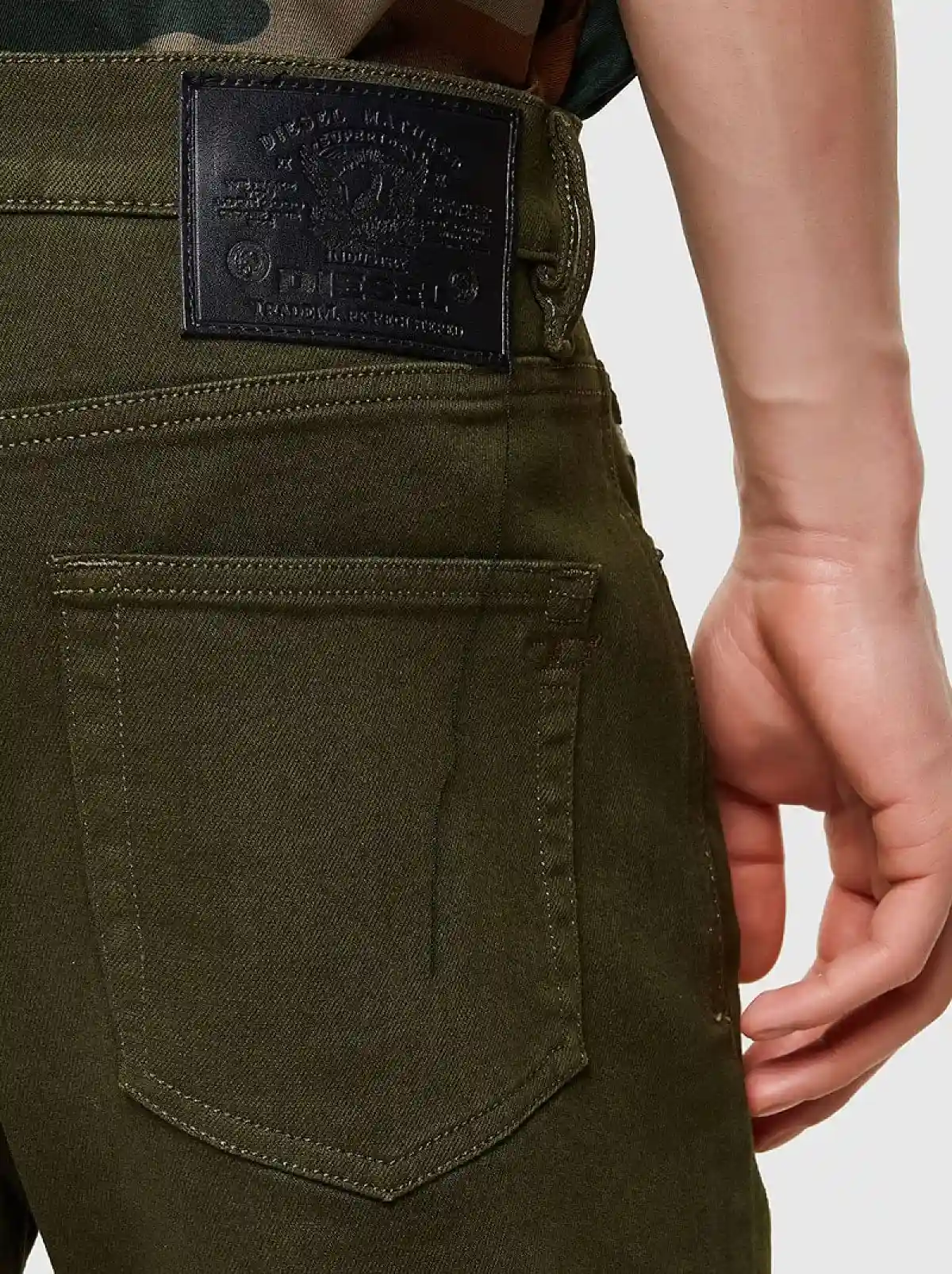 Green Slim Jeans-2019 D-STRUKT