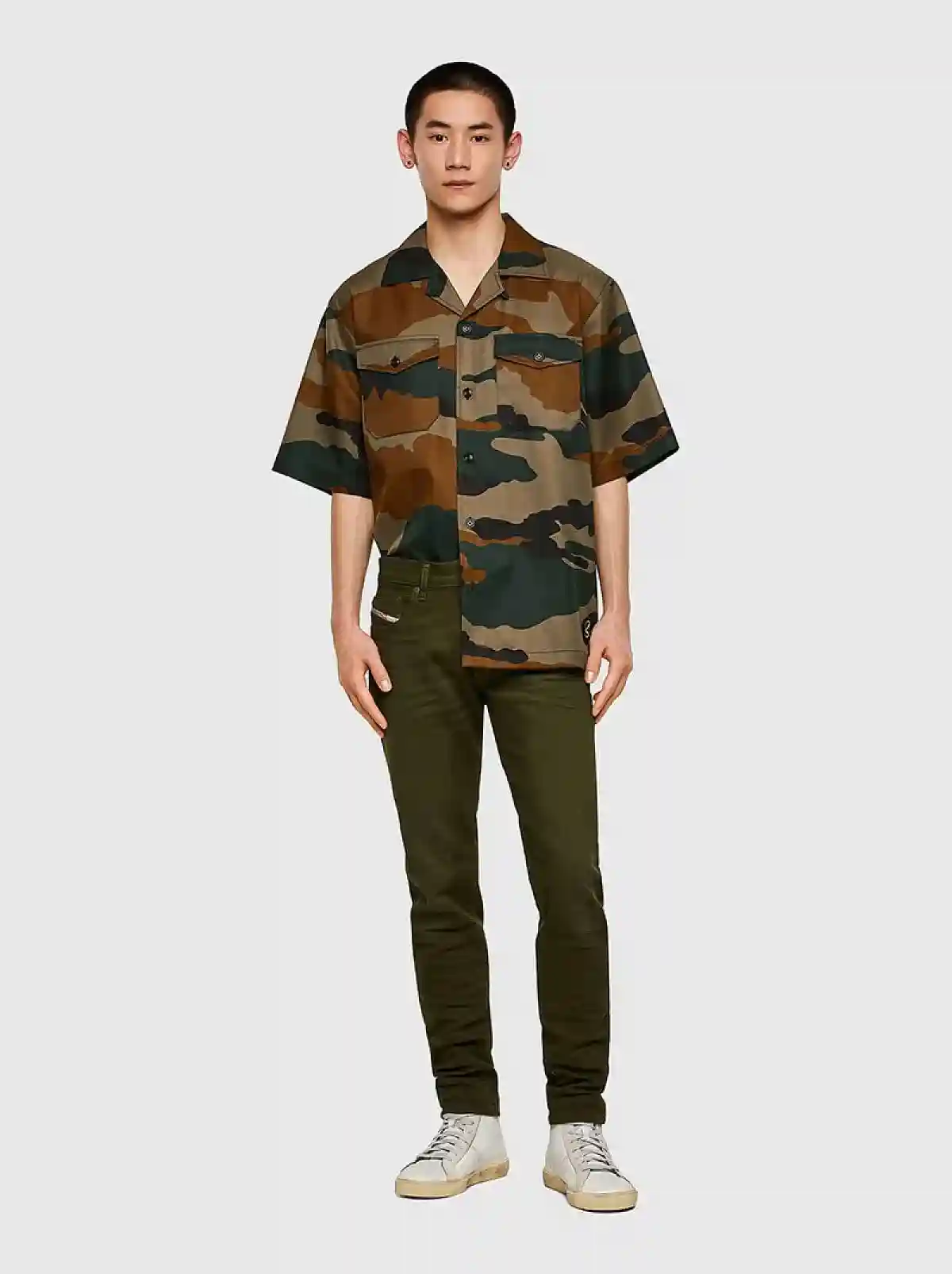 Green Slim Jeans-2019 D-STRUKT