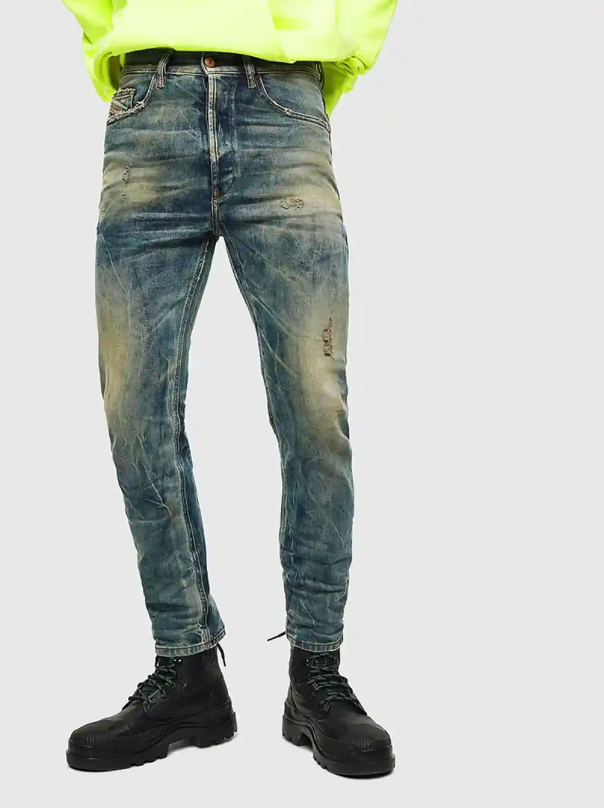 Blue Carrot-Tapered fit Jeans-D-Eetar